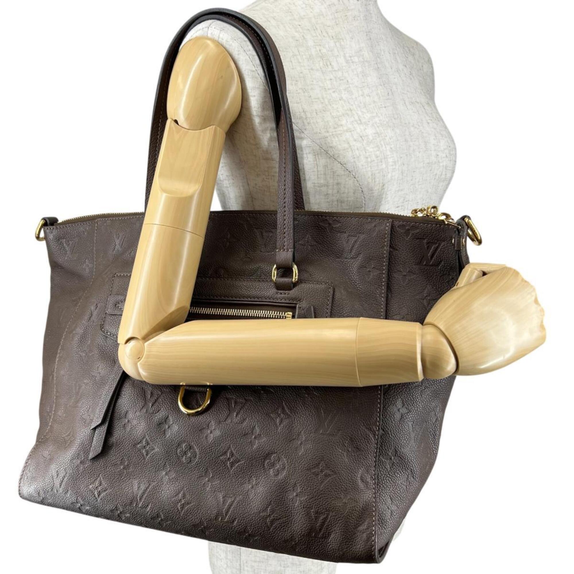 Louis Vuitton Monogram Empreinte Brown Monogram Empreinte Tote Bag (Pre-Owned)
