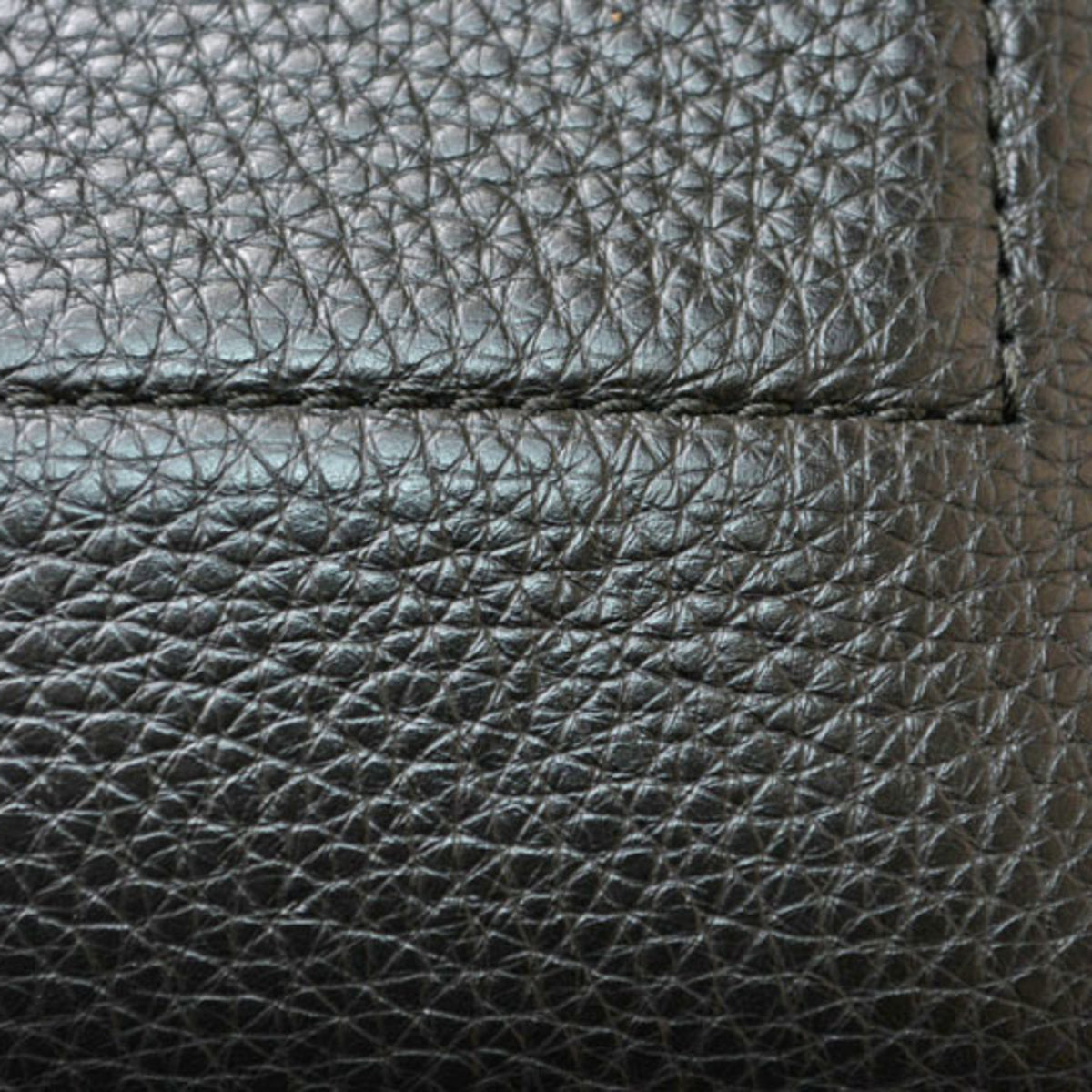 Bally Black Leather Shoulder Bag Tote Bag (Pre-Owned)