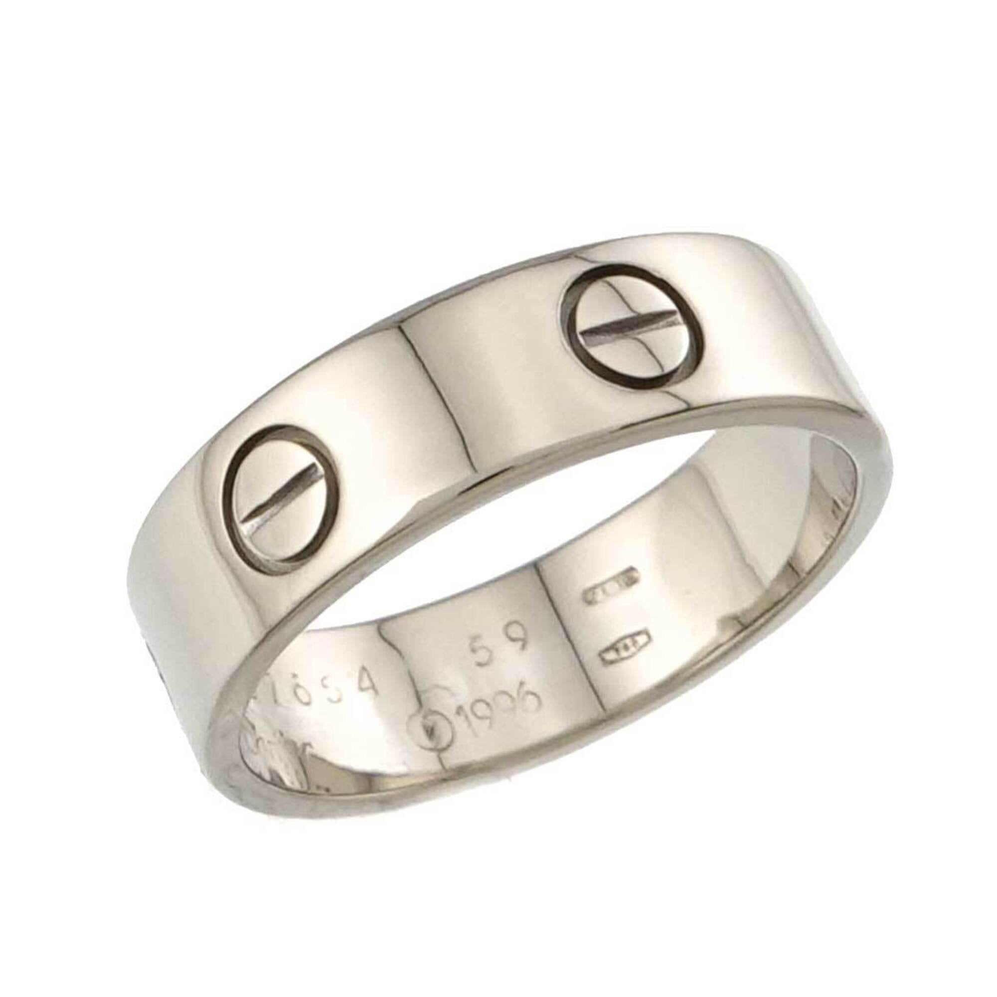 Cartier White Gold (18K) Band Ring (Pre-Owned)