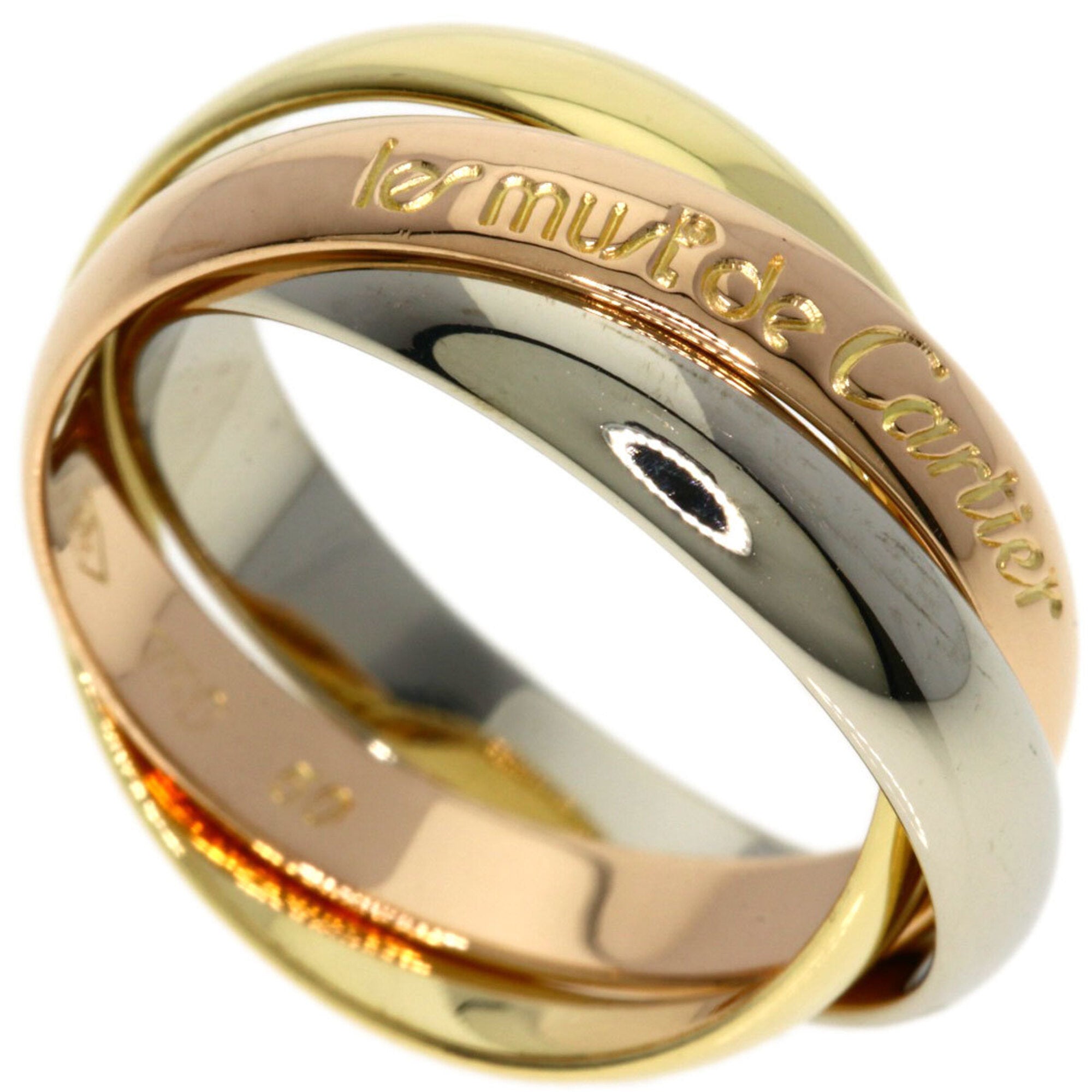 Cartier Yellow Gold (18K) Pink Gold (18K) White Gold (18K) Band Ring (Pre-Owned)
