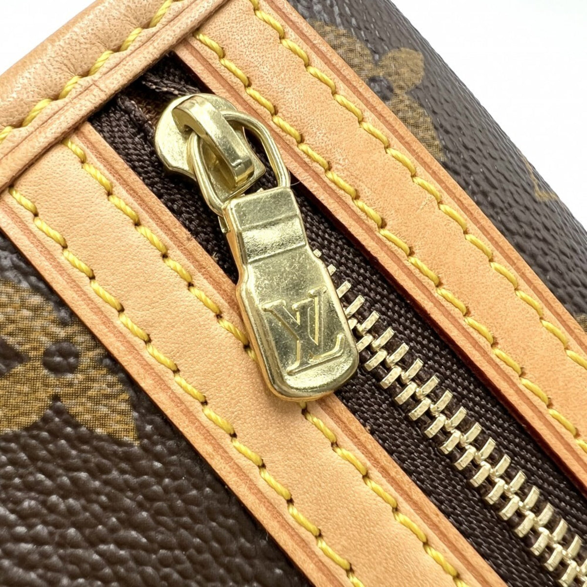 Louis Vuitton Brown Monogram Fanny Pack Pouch Sling Bag (Pre-Owned)