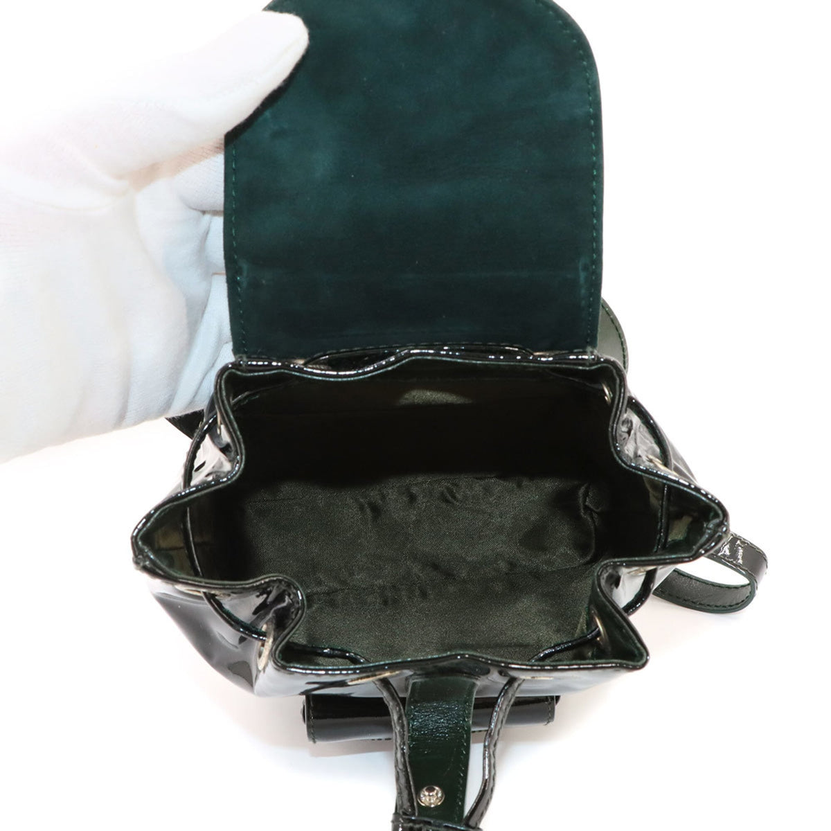 Gucci Black Leather Backpack (Pre-Owned)