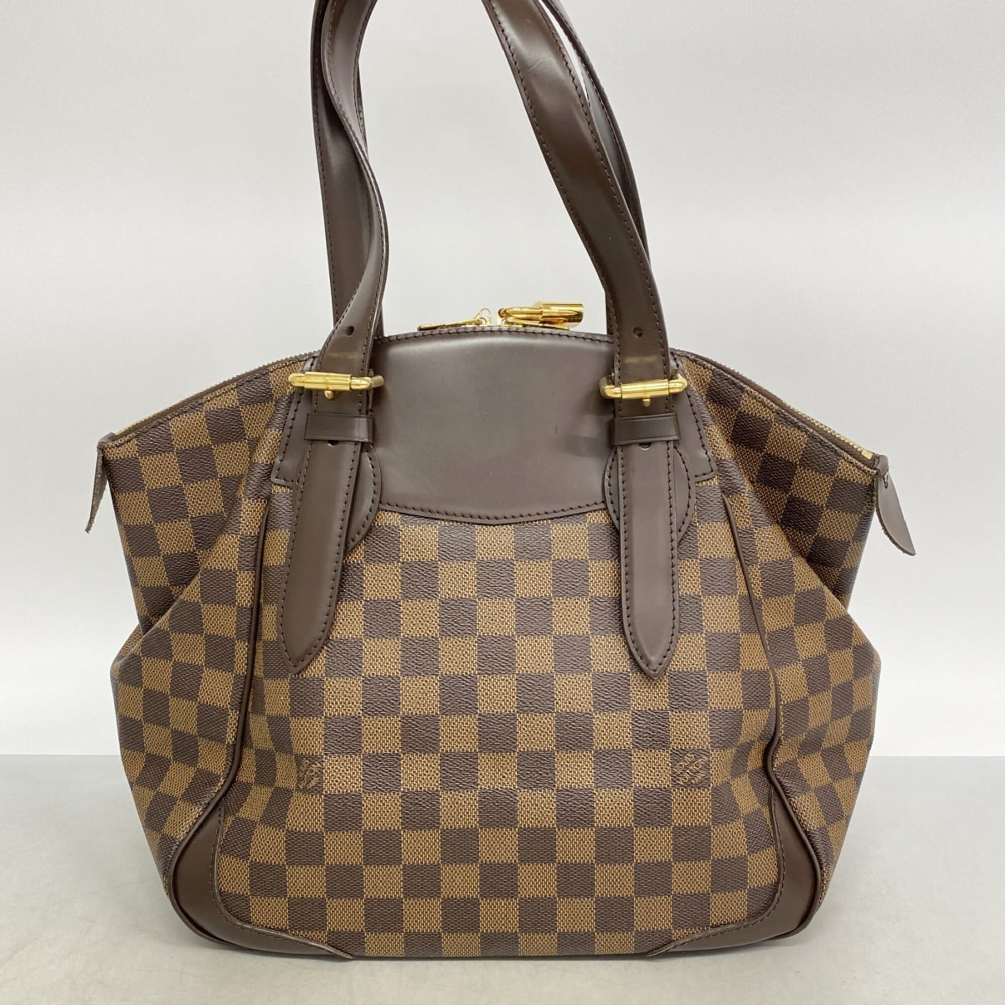 Louis Vuitton Ebene Handbag (Pre-Owned)
