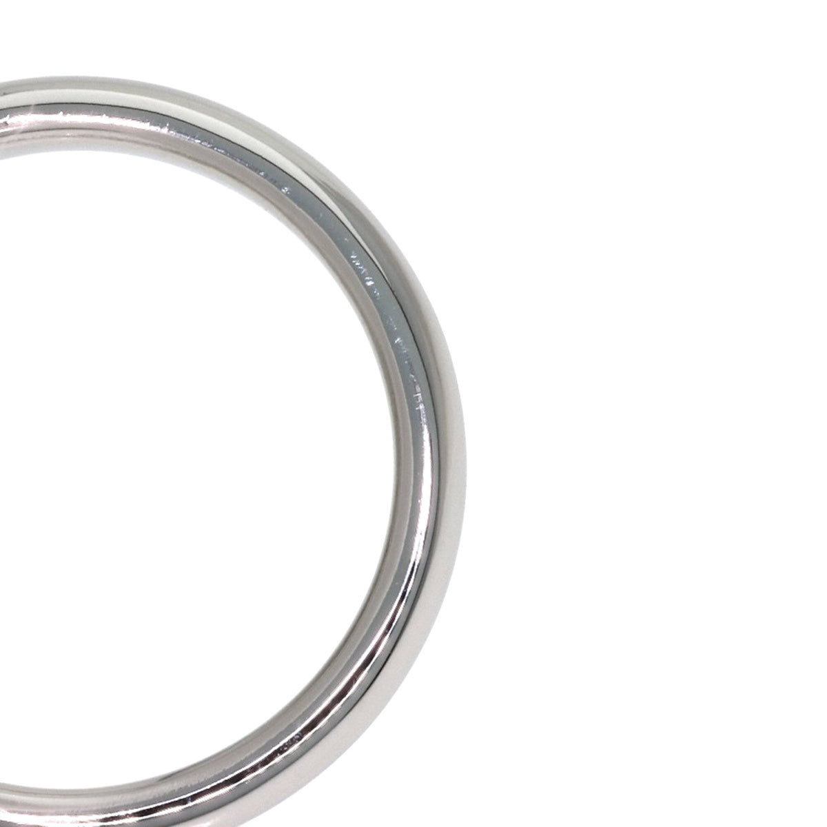 Tiffany Platinum Platinum 950 Band Ring (Pre-Owned)