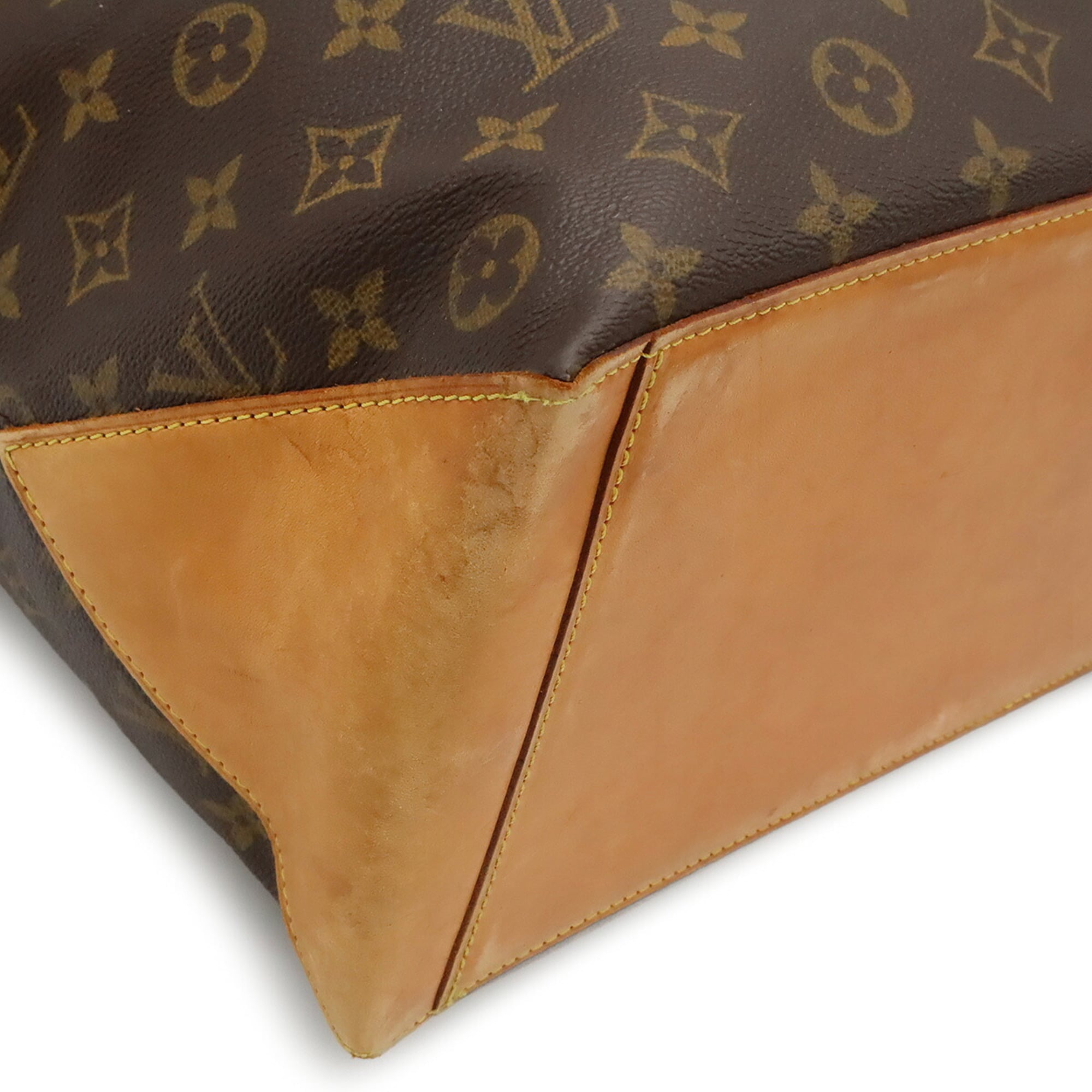 Louis Vuitton Brown Monogram Shoulder Bag Tote Bag (Pre-Owned)