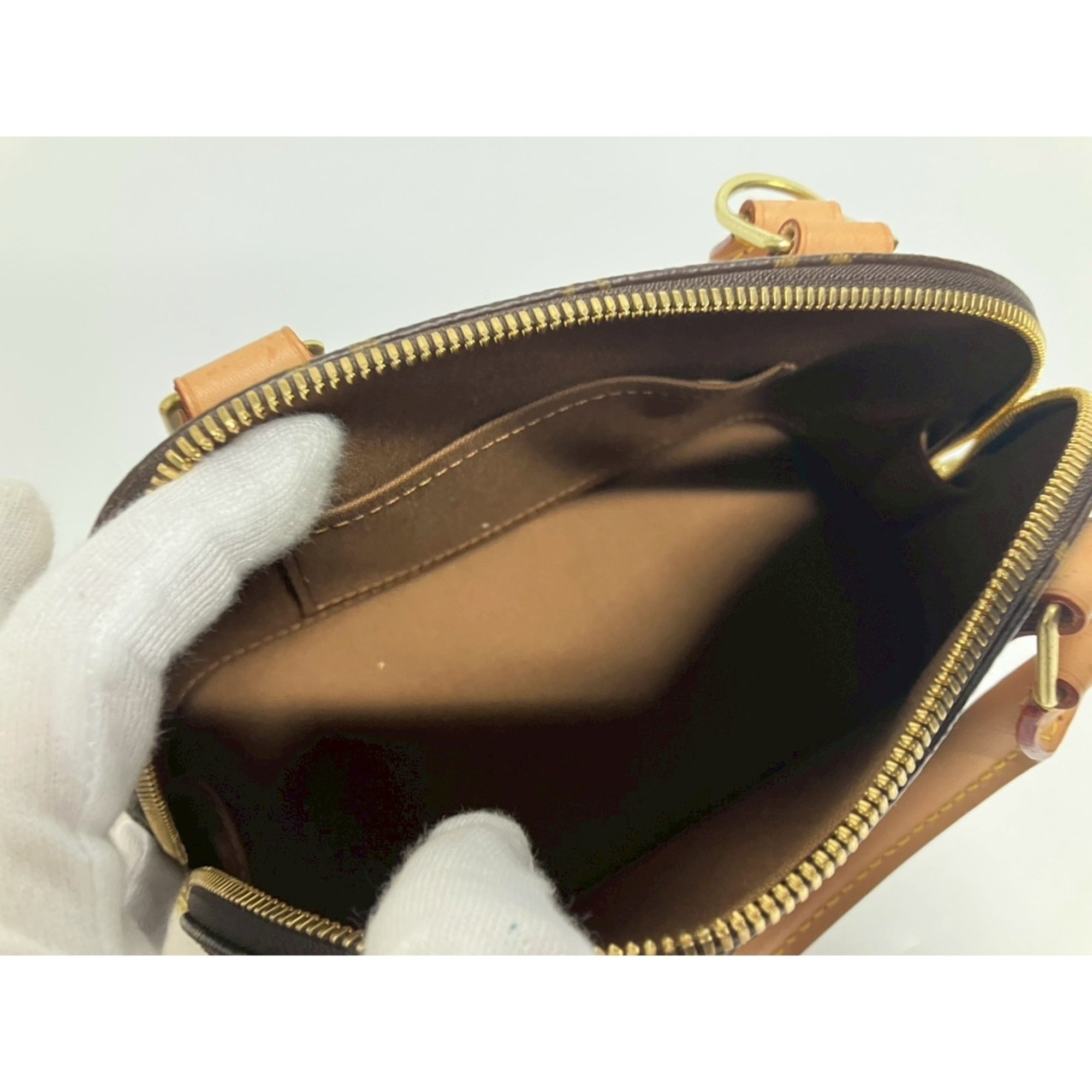 Louis Vuitton Brown Handbag (Pre-Owned)