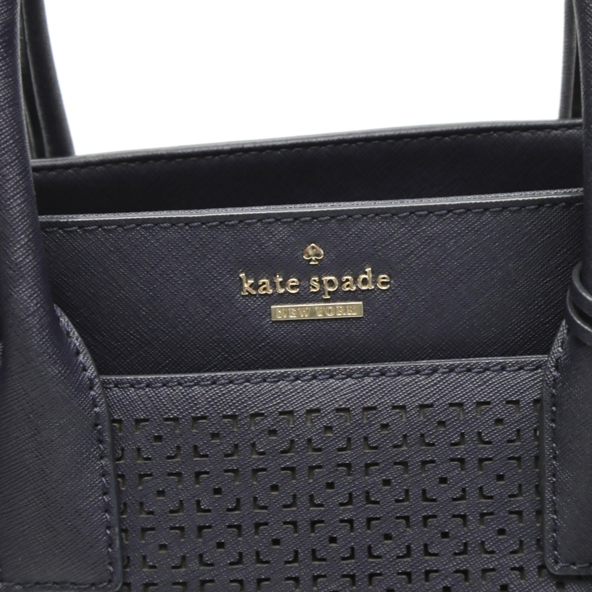 Kate Spade Navy Handbag Shoulder Bag (Pre-Owned)