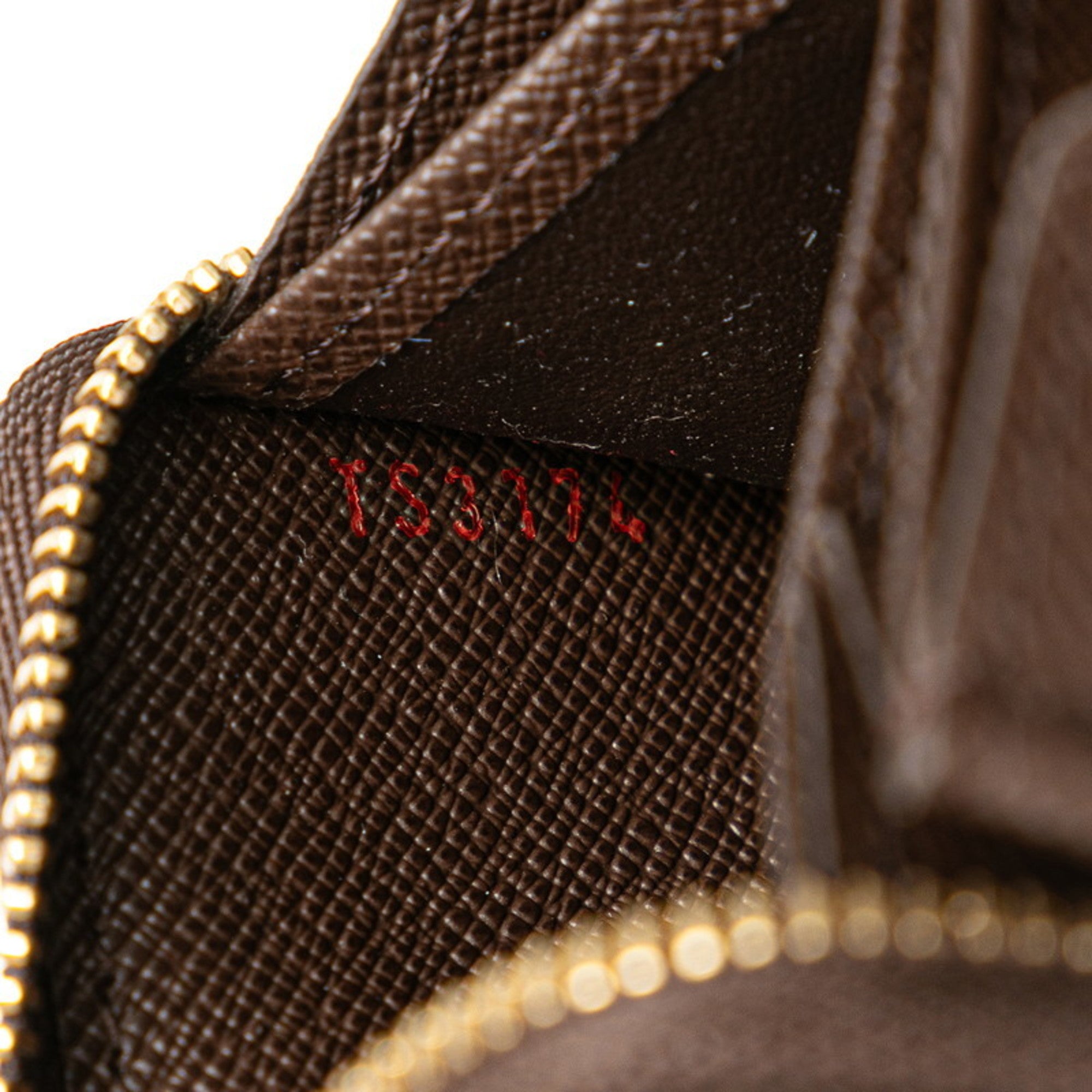 Louis Vuitton Brown Damier Canvas Pvc Leather Coin Purse/Coin Case (Pre-Owned)