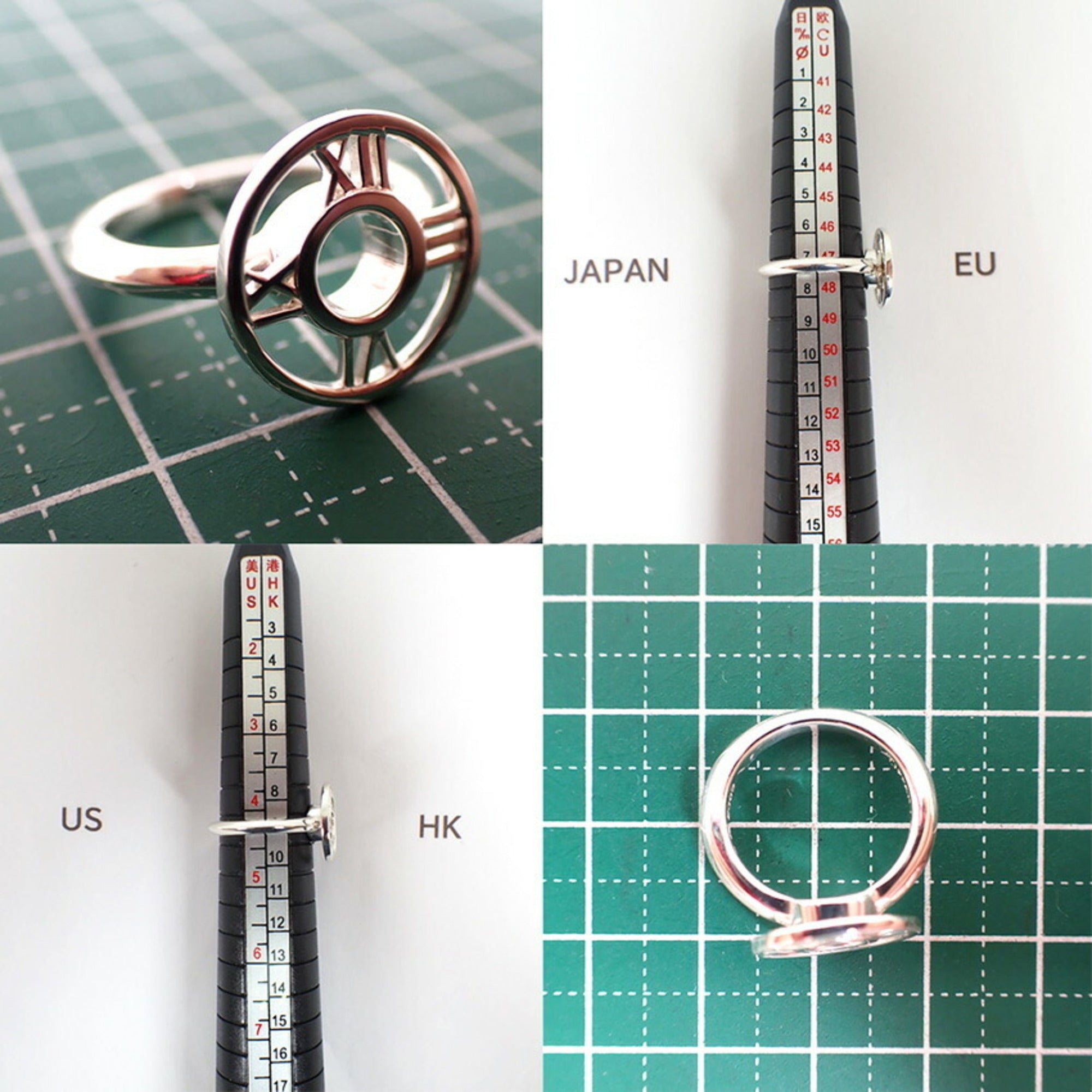 Tiffany Sterling Silver 925 Band Ring (Pre-Owned)