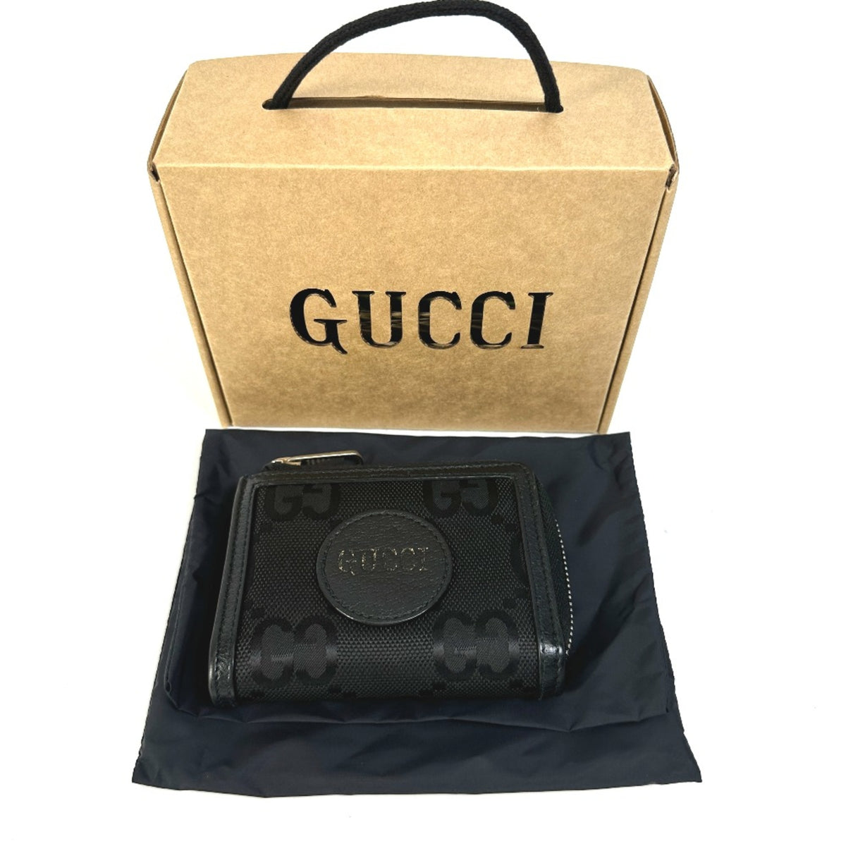 Gucci Black Leather Coin Purse/Coin Case (Pre-Owned)