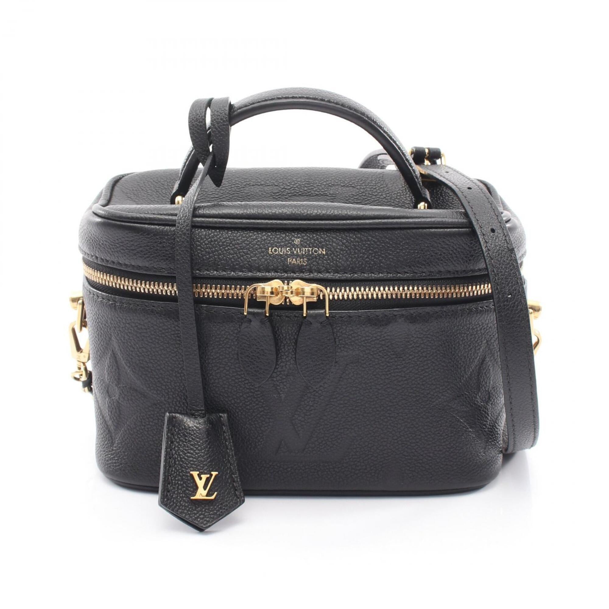 Louis Vuitton Monogram Empreinte Black Noir Leather Handbag (Pre-Owned)