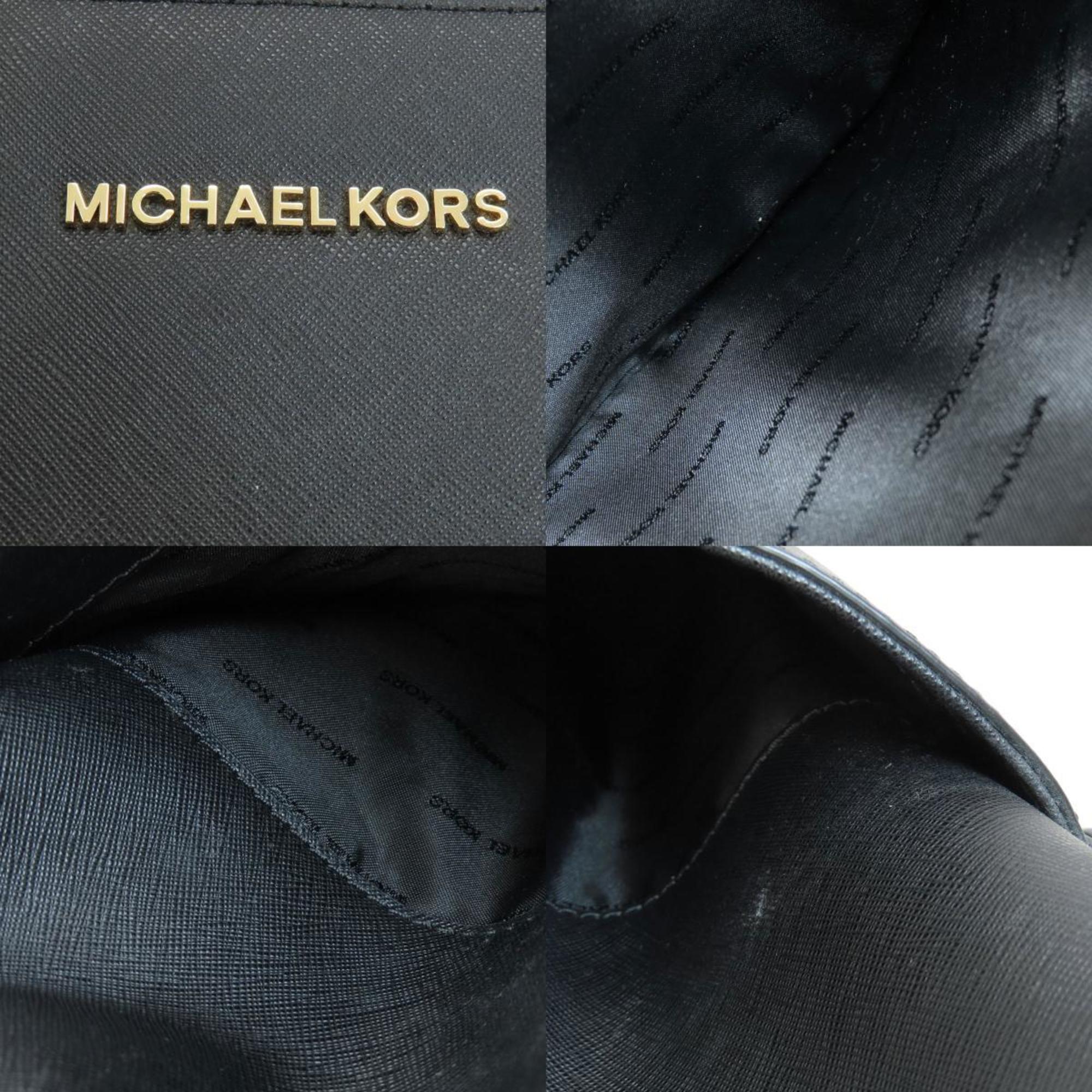 Michael Kors Black Pvc Tote Bag (Pre-Owned)