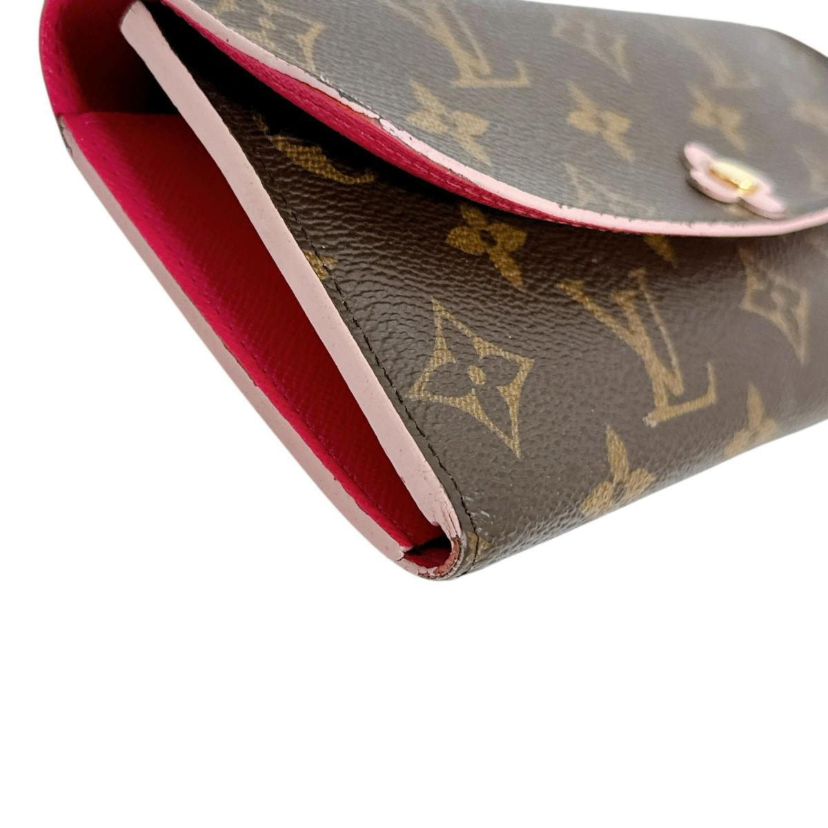Louis Vuitton Monogram Brown Monogram Canvas Long Wallet (Bi-Fold) (Pre-Owned)