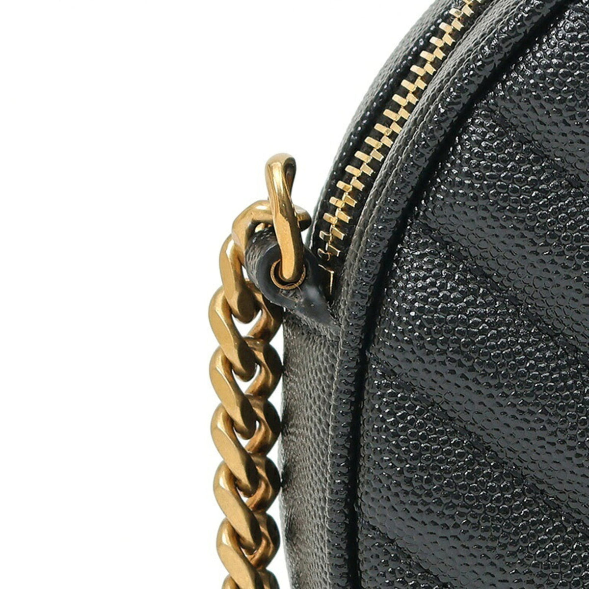 Saint Laurent Black Leather Shoulder Bag (Pre-Owned)