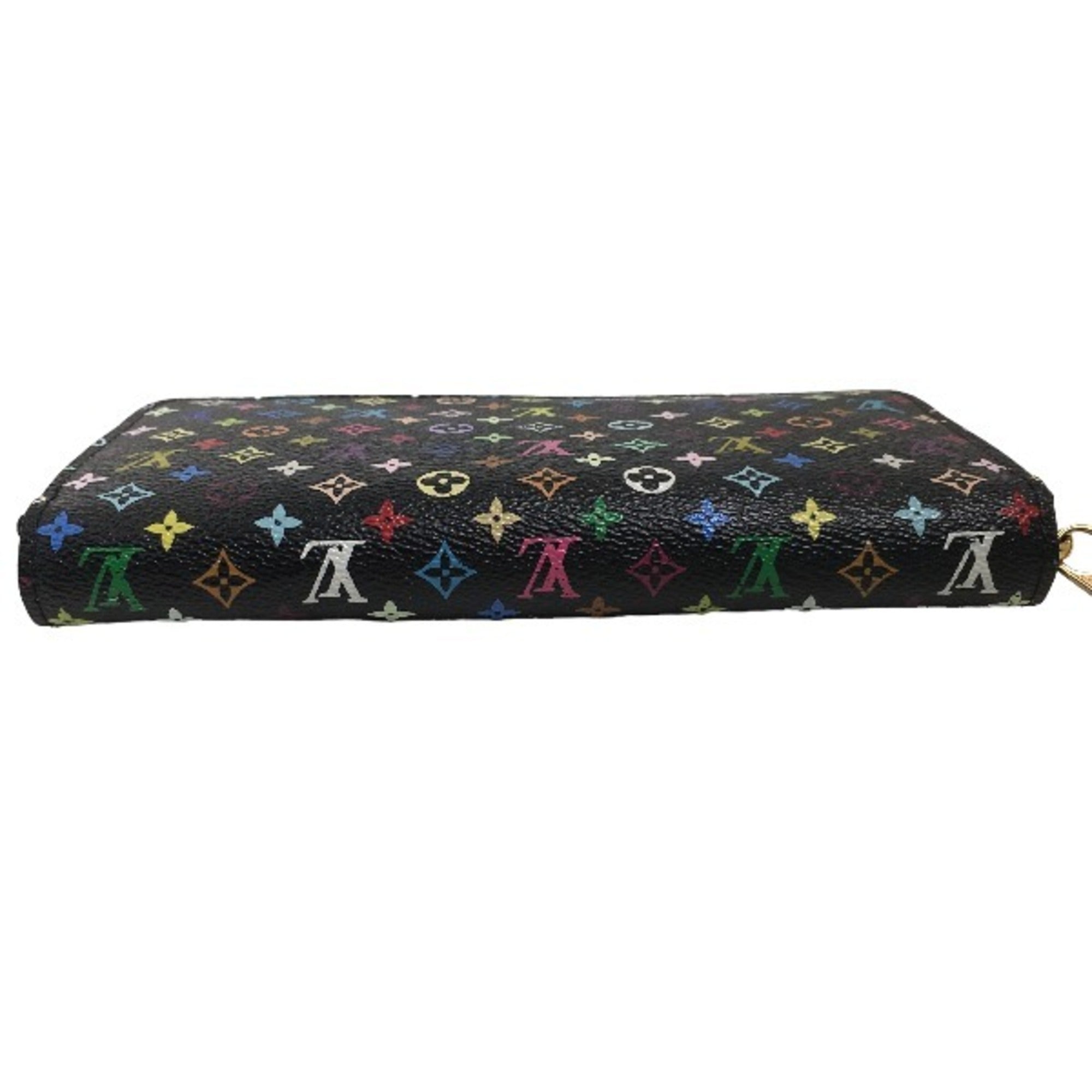 Louis Vuitton Multi-Color Noir Long Wallet (Bi-Fold) (Pre-Owned)