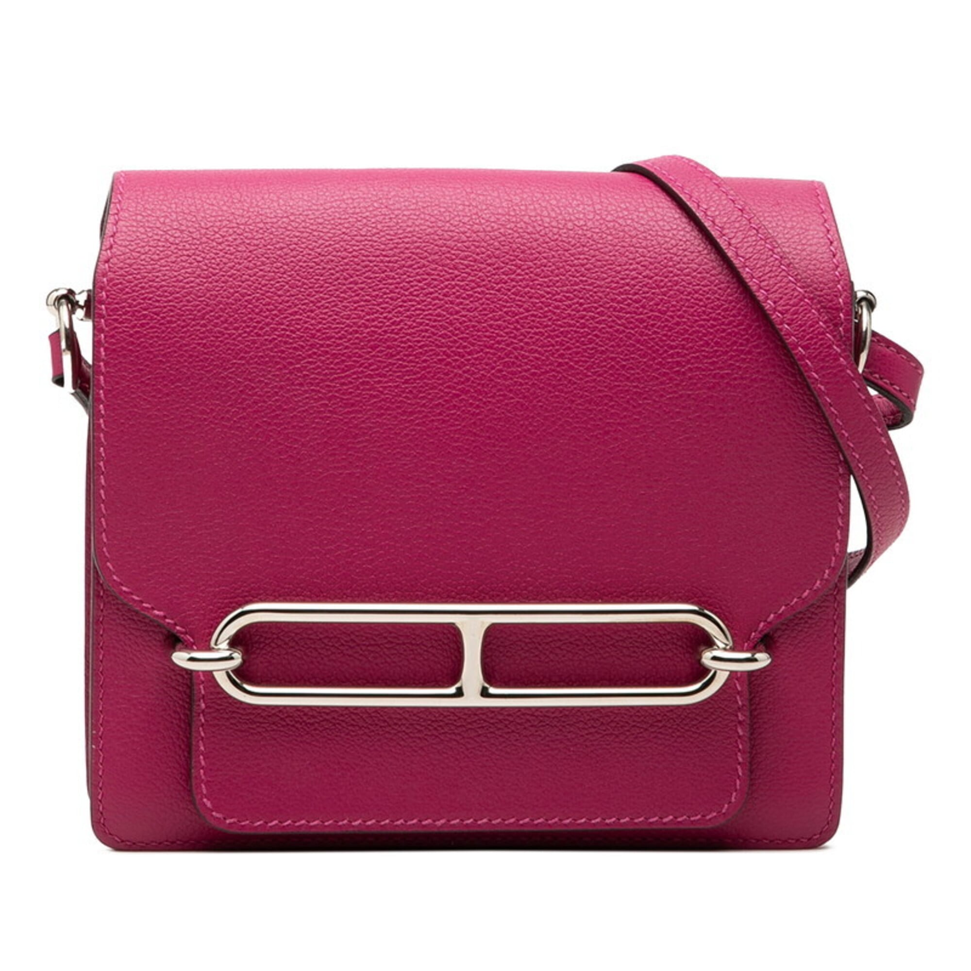 Hermes Rose Purple Shoulder Bag (Pre-Owned)