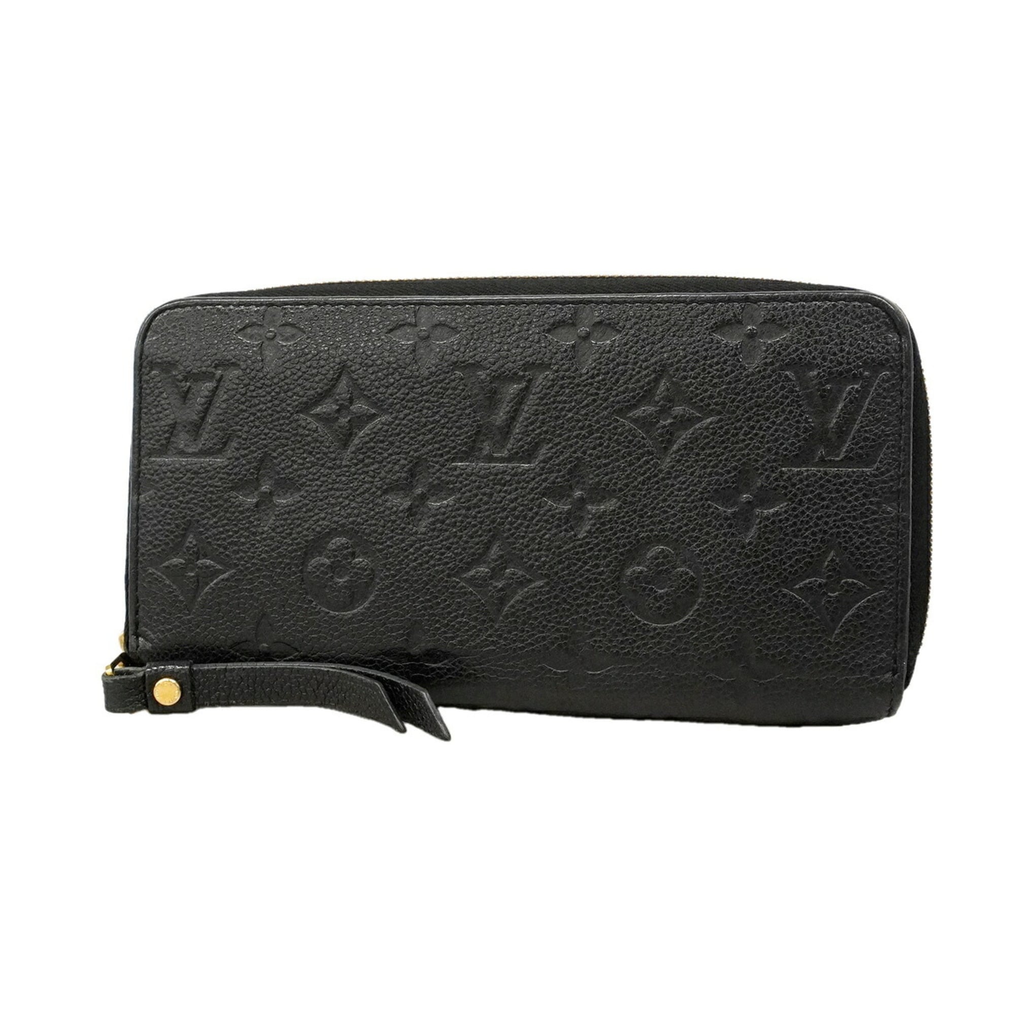Louis Vuitton Noir Long Wallet (Bi-Fold) (Pre-Owned)