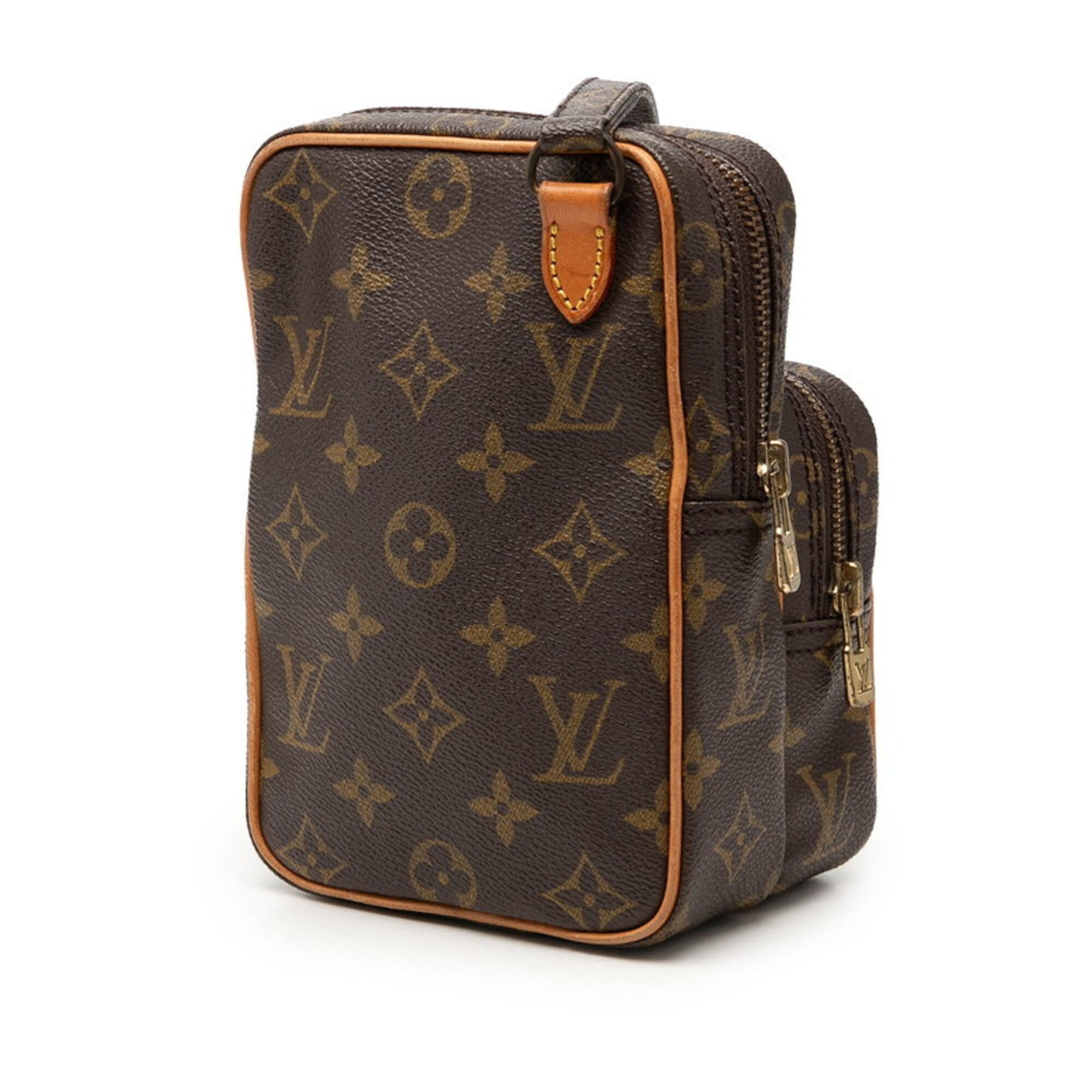 Louis Vuitton Brown Pvc Leather Shoulder Bag (Pre-Owned)