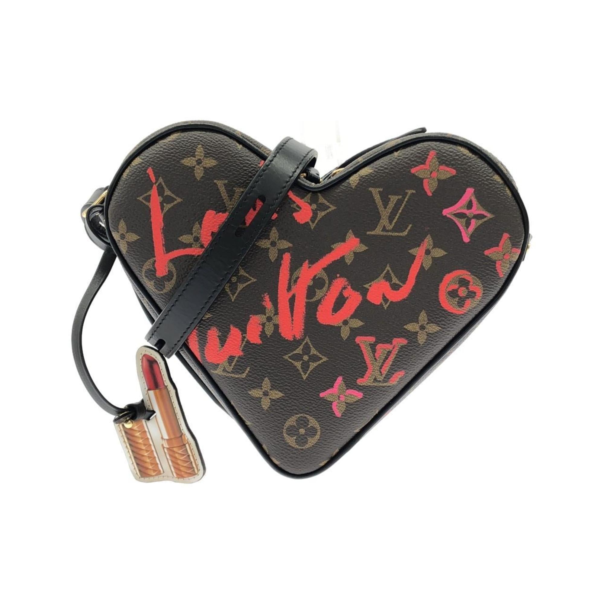 Louis Vuitton Brown Coated Canvas Shoulder Bag (Pre-Owned)