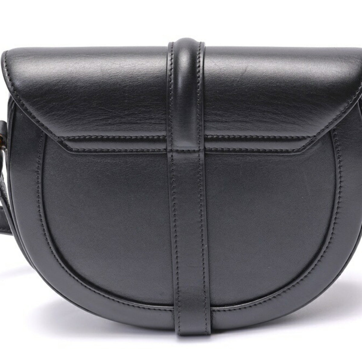 Celine Black Leather Shoulder Bag (Pre-Owned)
