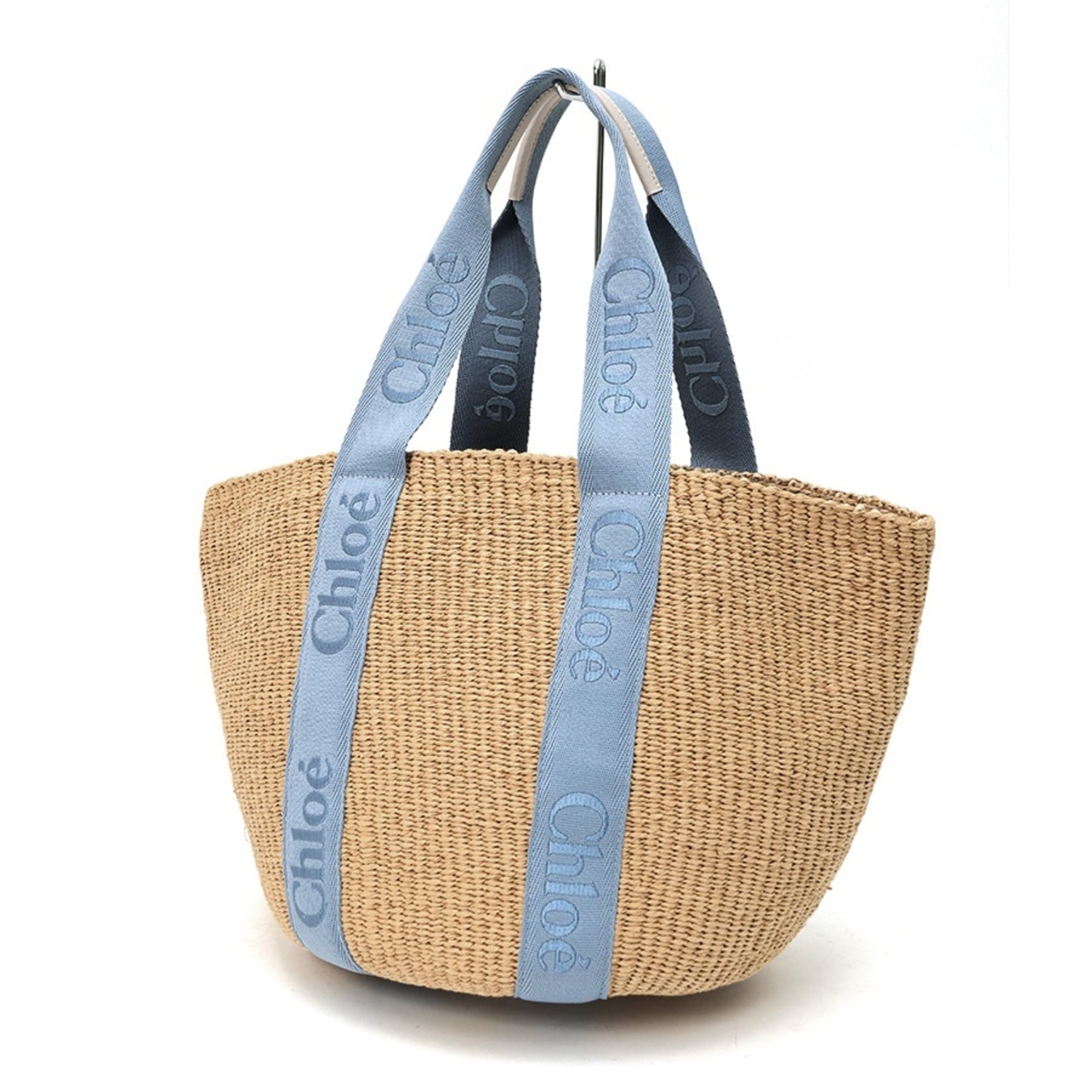 Chloé Beige Blue Basket (Pre-Owned)