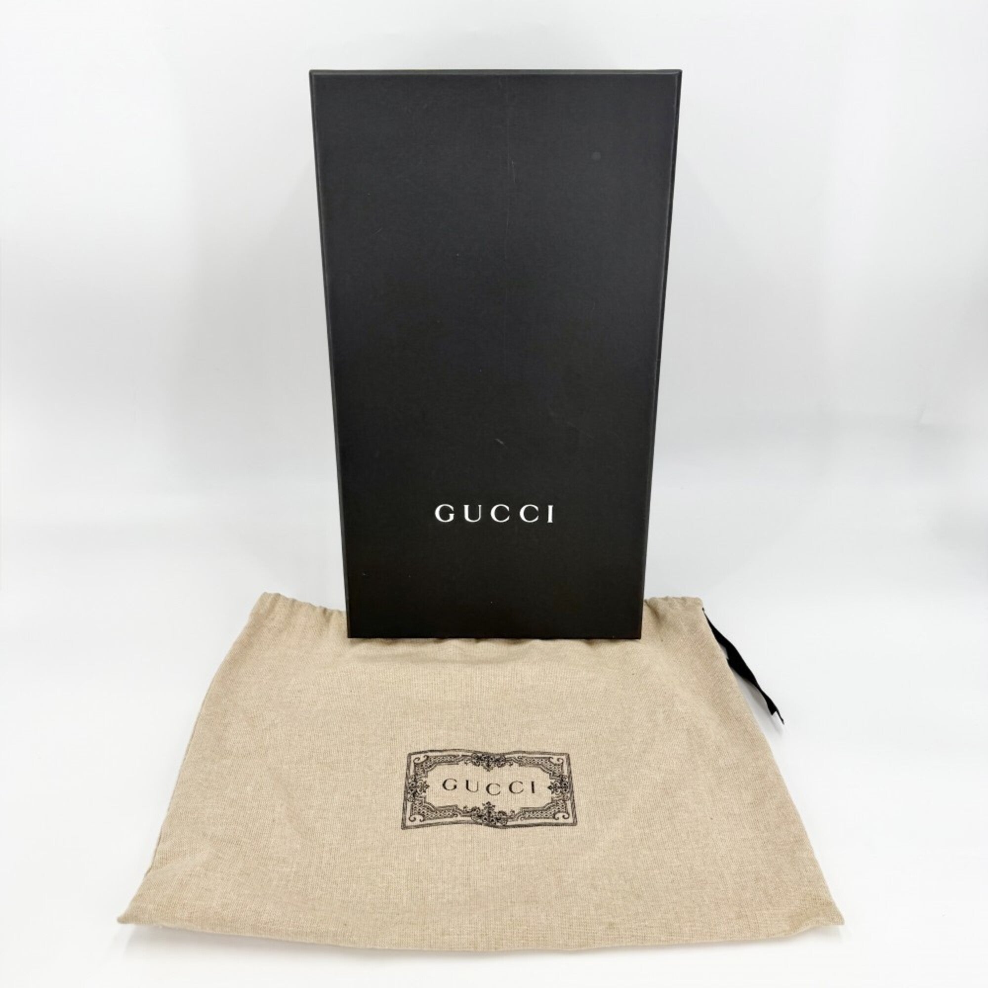Gucci Brown Gg Canvas Leather Fanny Pack Sling Bag (Pre-Owned)