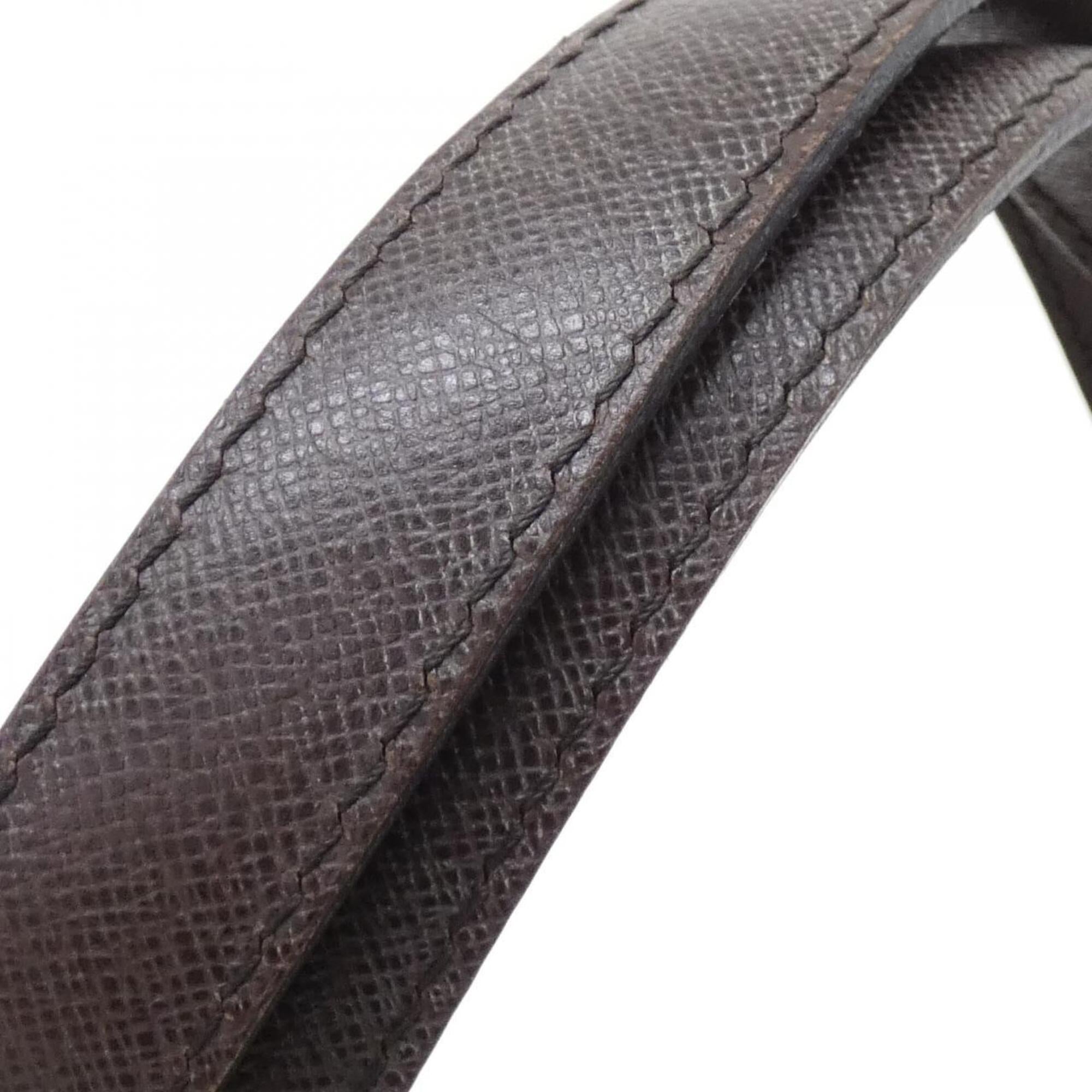 Louis Vuitton Damier Canvas Ebene Coated Canvas Shoulder Bag (Pre-Owned)