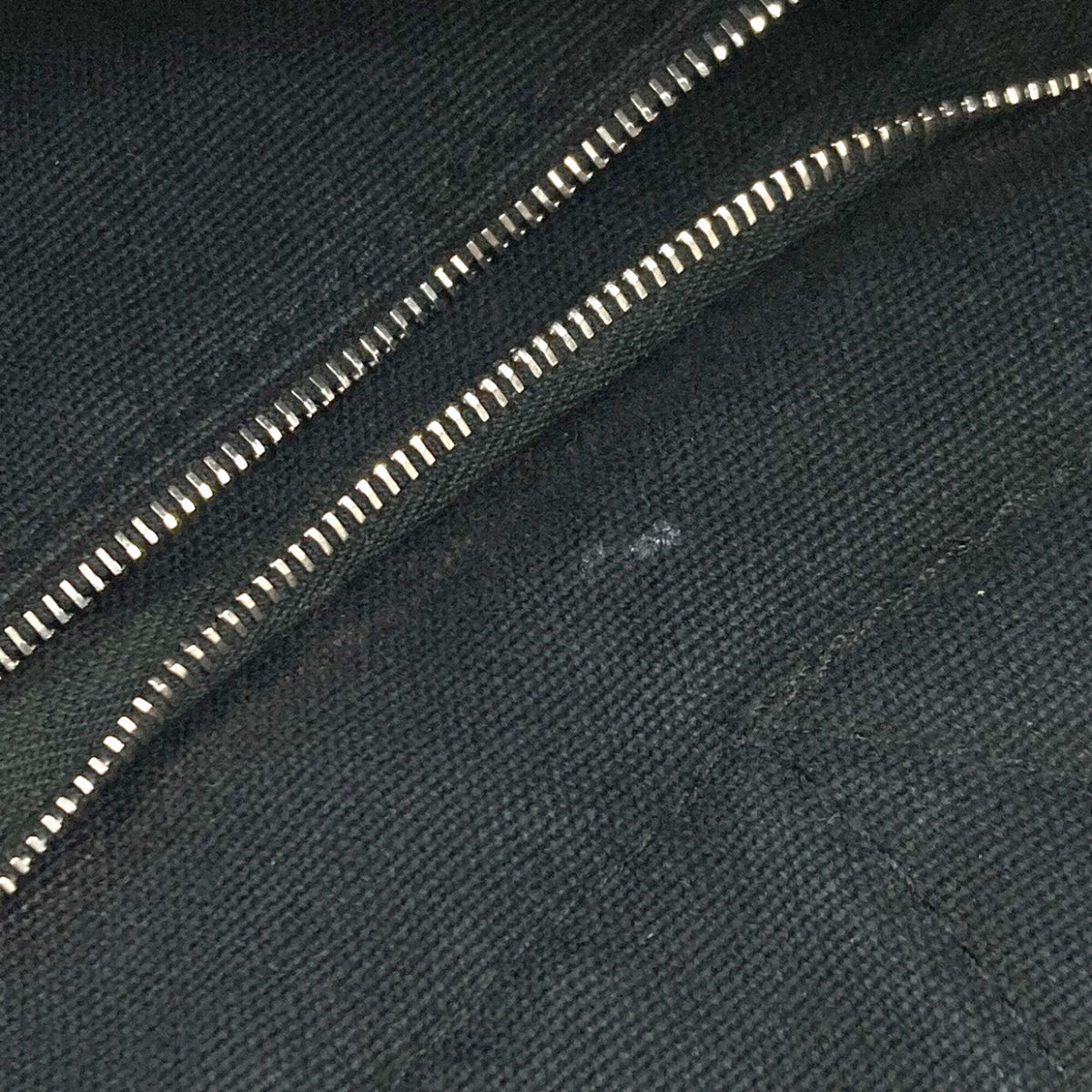 Hermes Black Canvas Handbag (Pre-Owned)