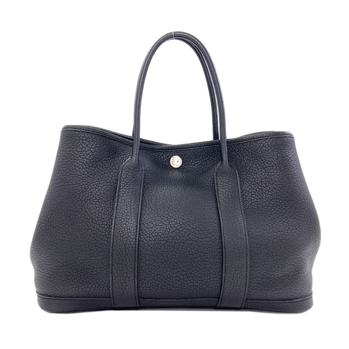 Hermes Black Negonda Leather Handbag (Pre-Owned)