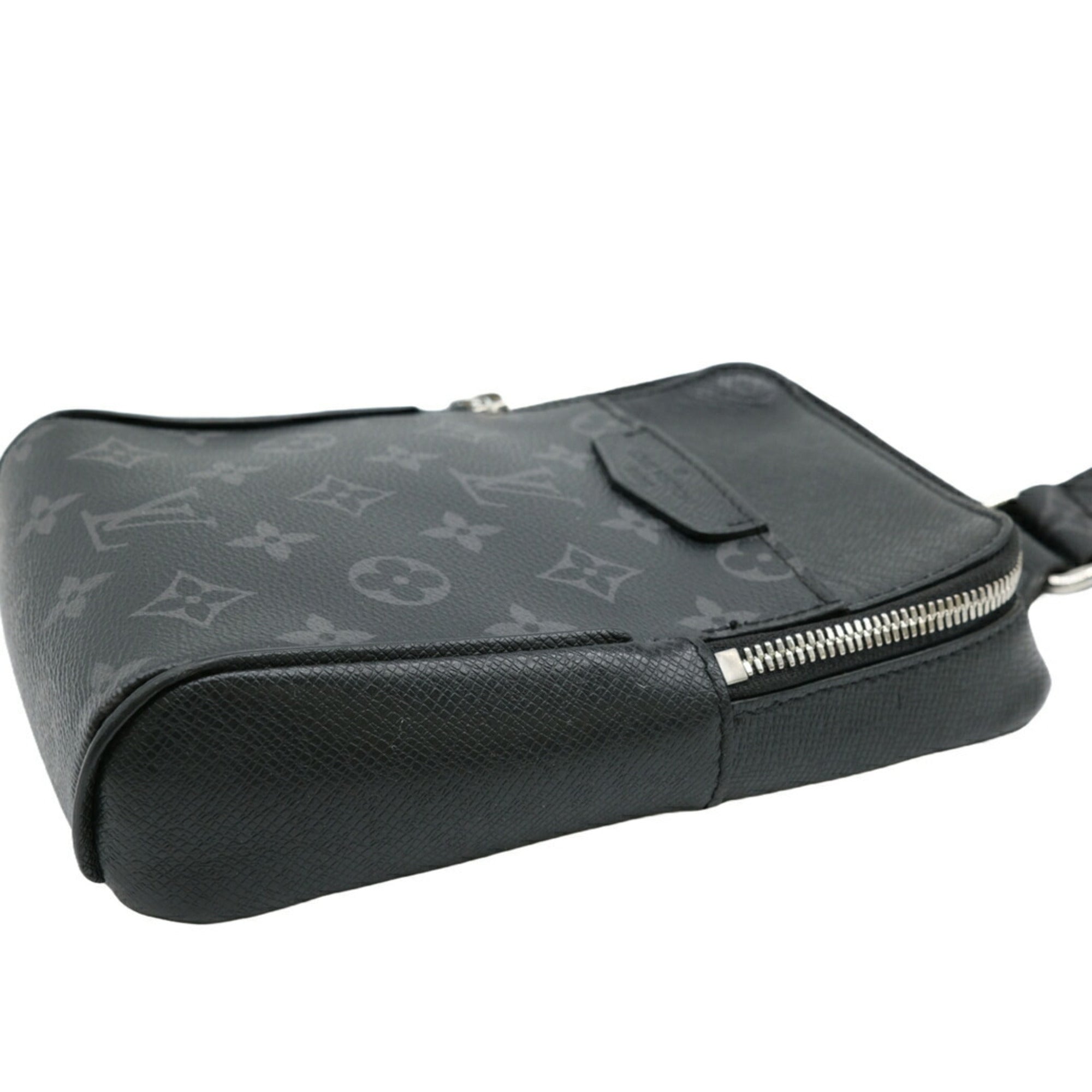 Louis Vuitton Black Monogram Eclipse Leather Sling Bag (Pre-Owned)