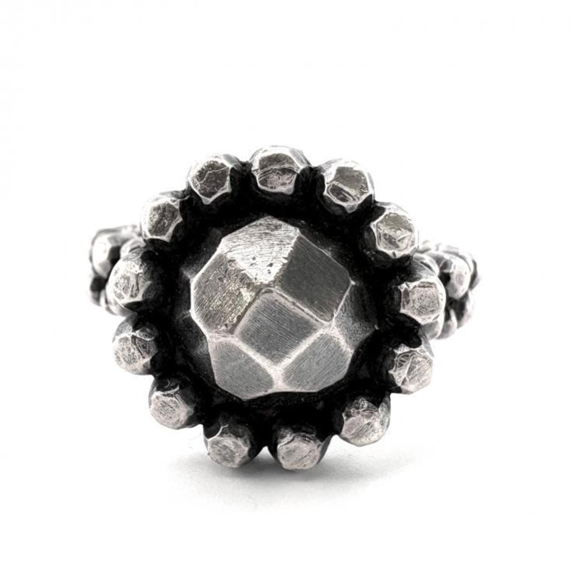 Bottega Veneta Silver Silver 925 Band Ring (Pre-Owned)