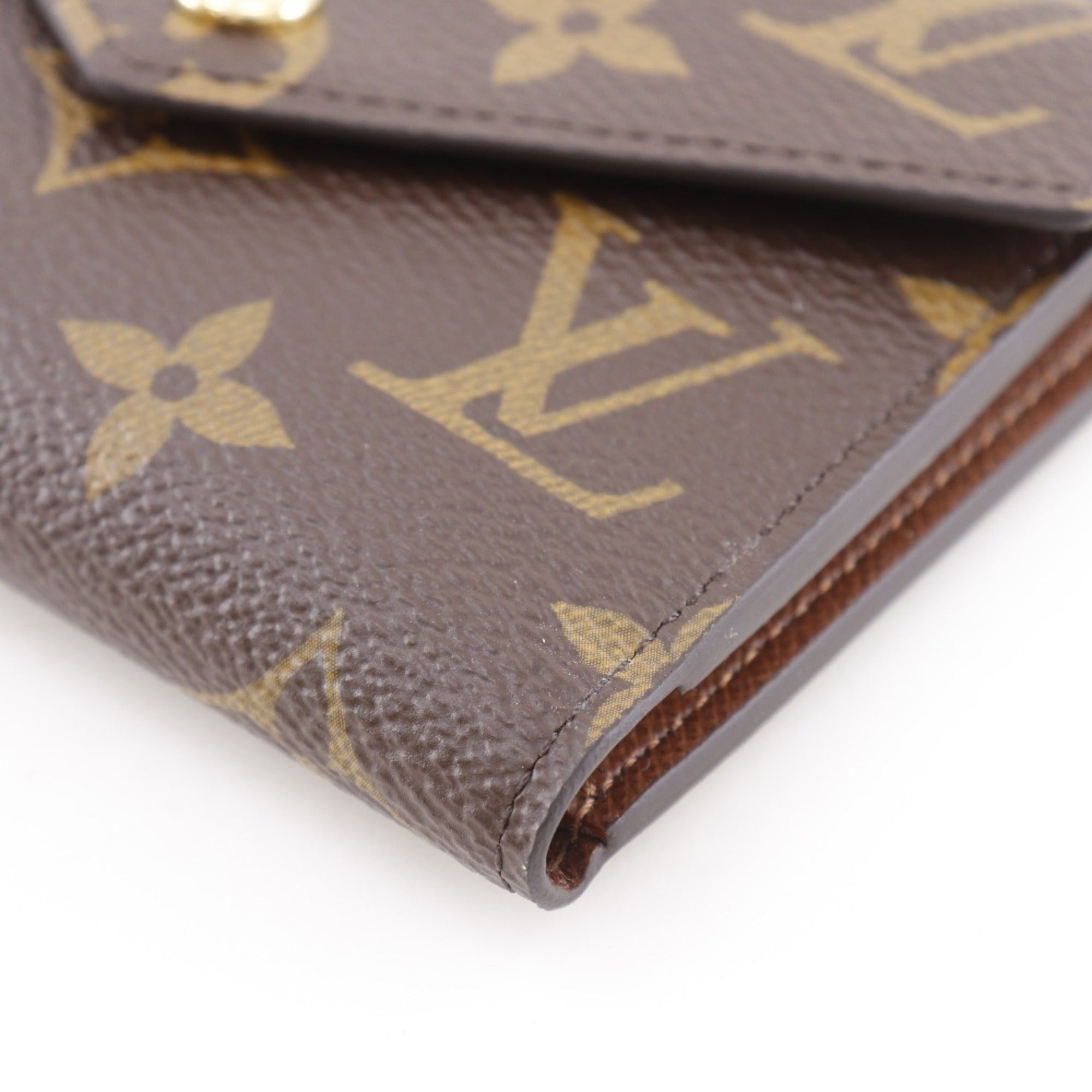 Louis Vuitton Monogram Brown Monogram Monogram Wallet (Tri-Fold) (Pre-Owned)