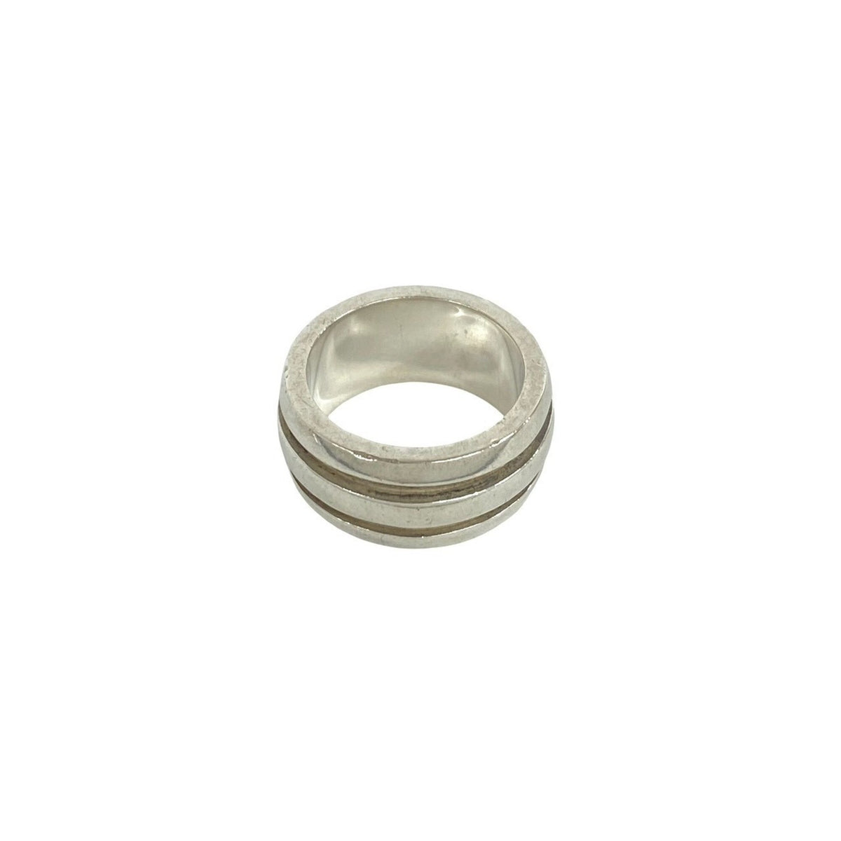 Tiffany Silver Silver 925 Band Ring (Pre-Owned)