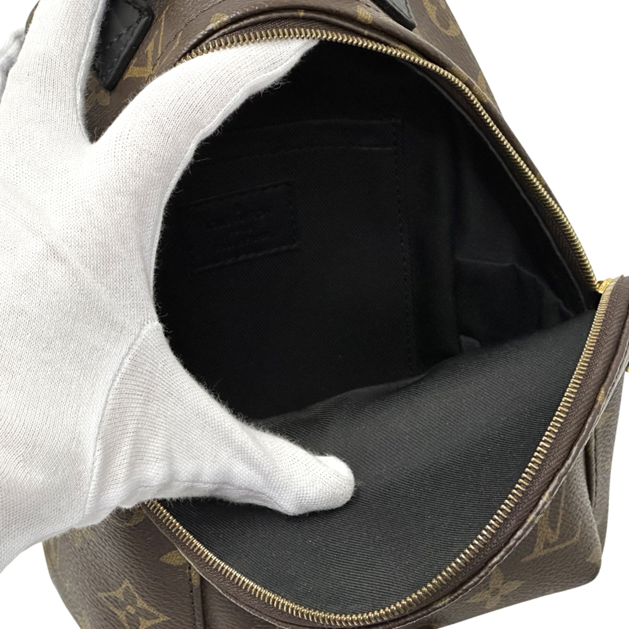 Louis Vuitton Monogram Black Brown Monogram Backpack (Pre-Owned)