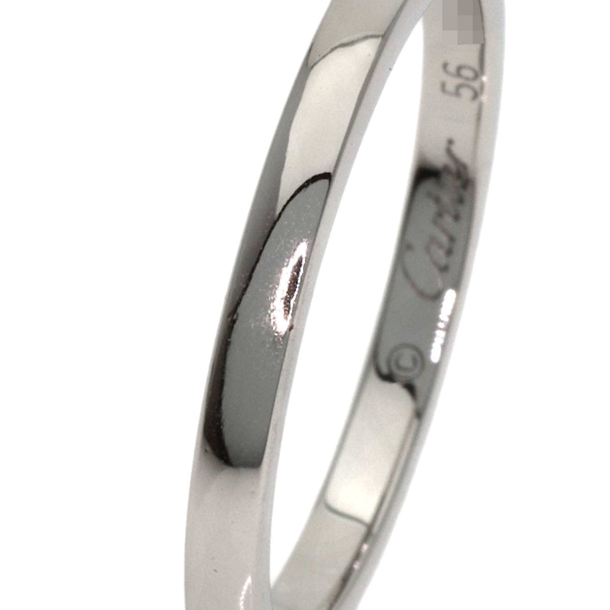 Cartier Platinum 950 Band Ring (Pre-Owned)