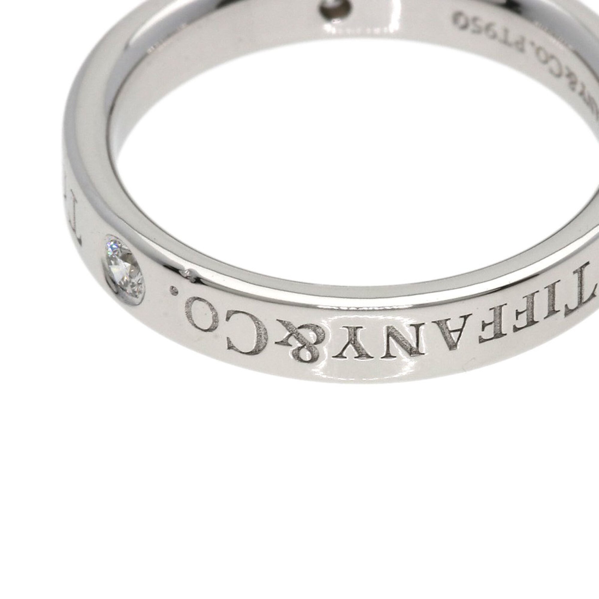 Tiffany Platinum 950 Band Ring (Pre-Owned)