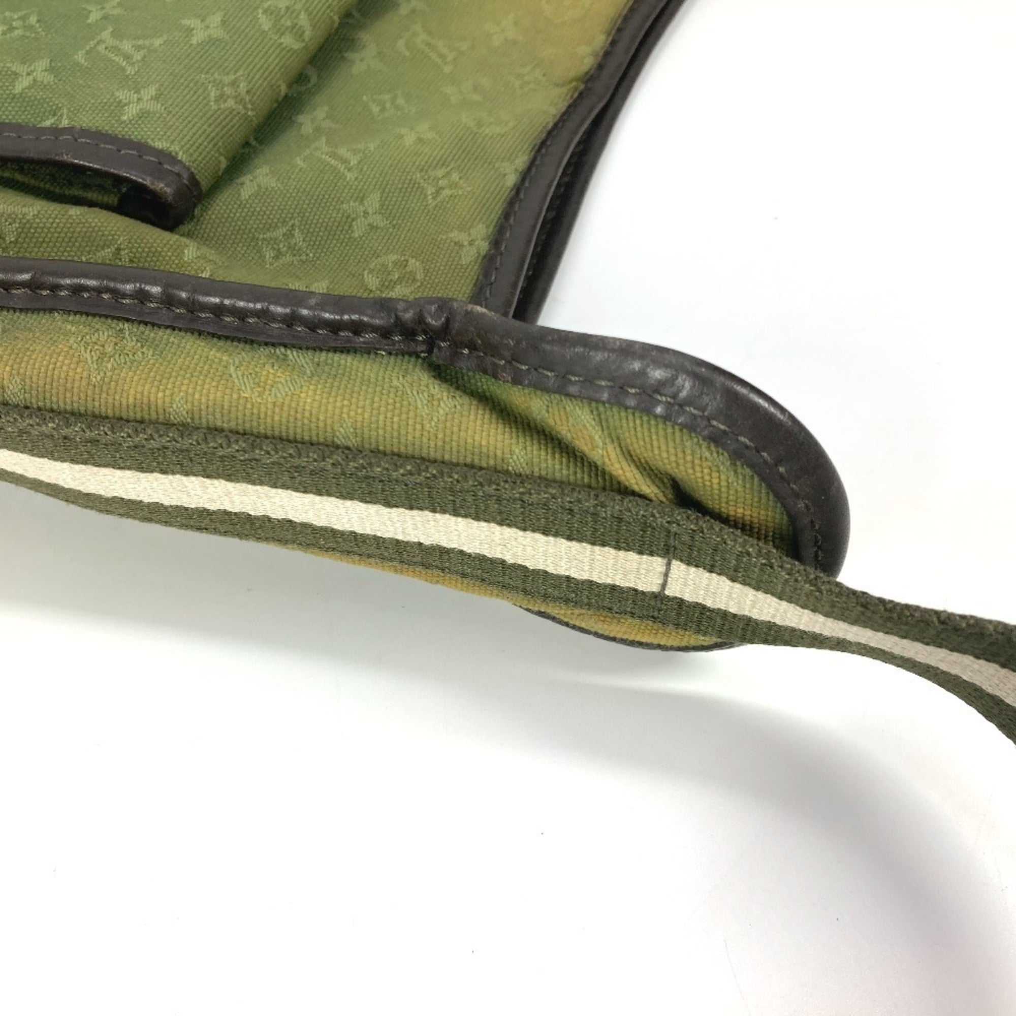 Louis Vuitton Khaki Monogram Mini Shoulder Bag (Pre-Owned)