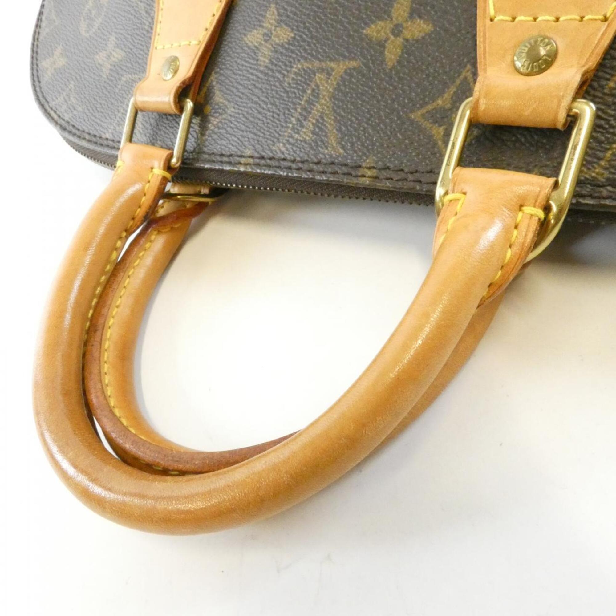 Louis Vuitton Marron Coated Canvas Handbag (Pre-Owned)
