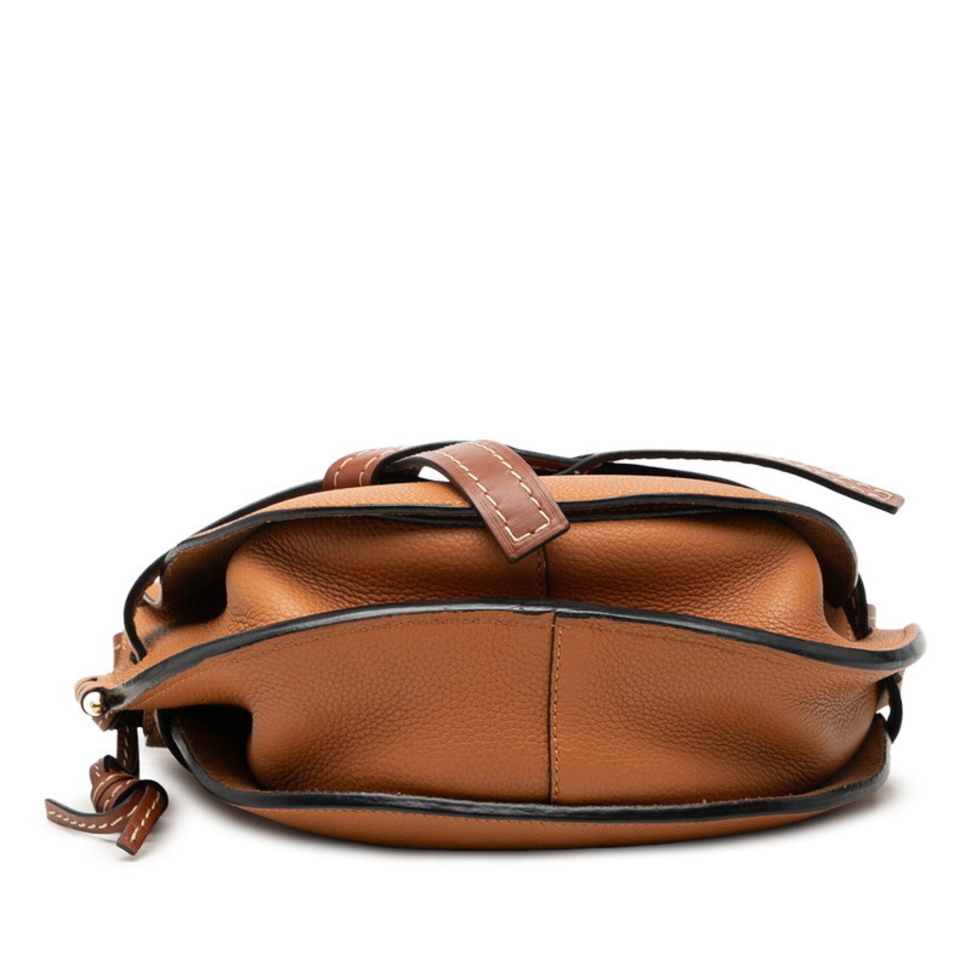 Loewe Brown Leather Shoulder Bag (Pre-Owned)