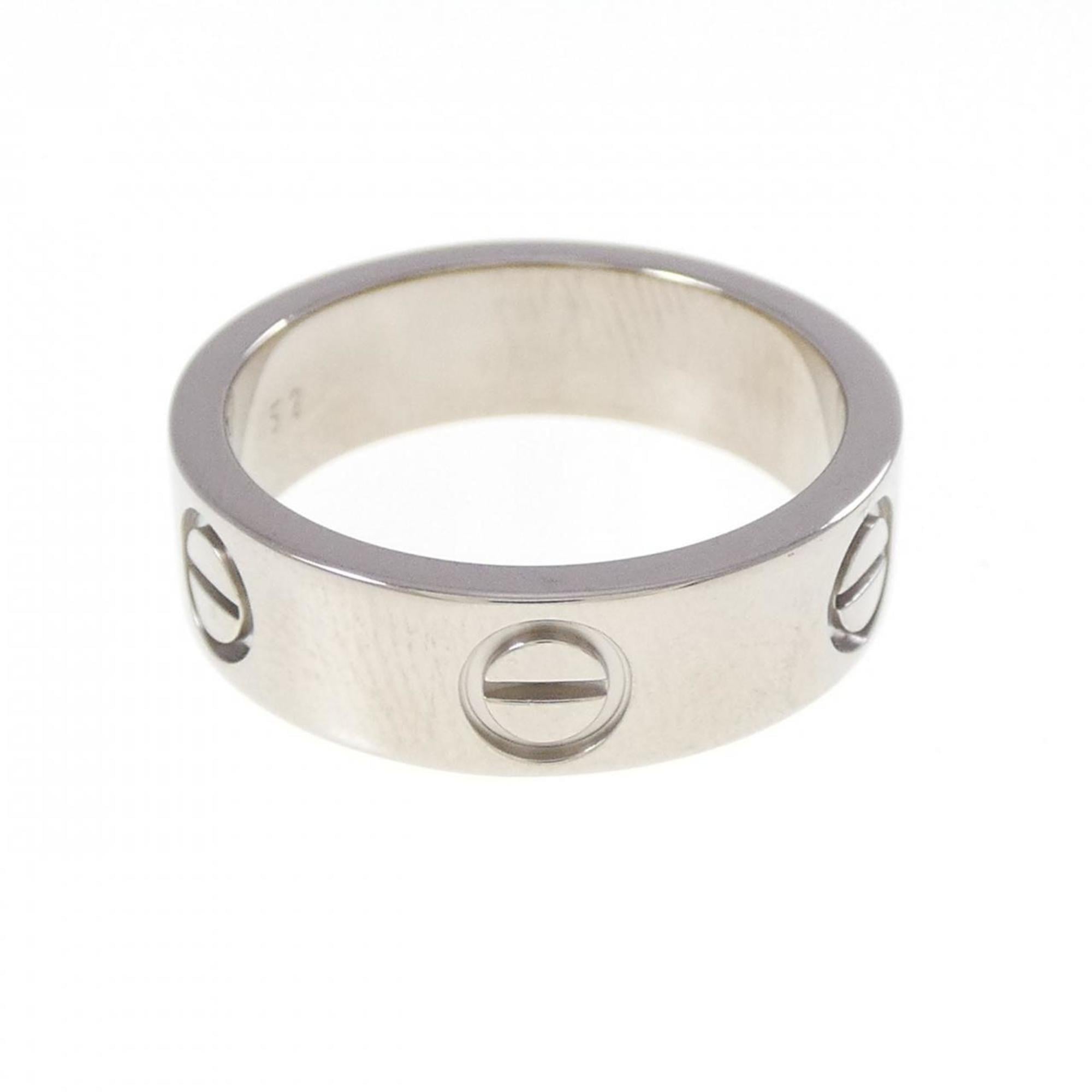 Cartier Love White Gold (18K) Band Ring (Pre-Owned)