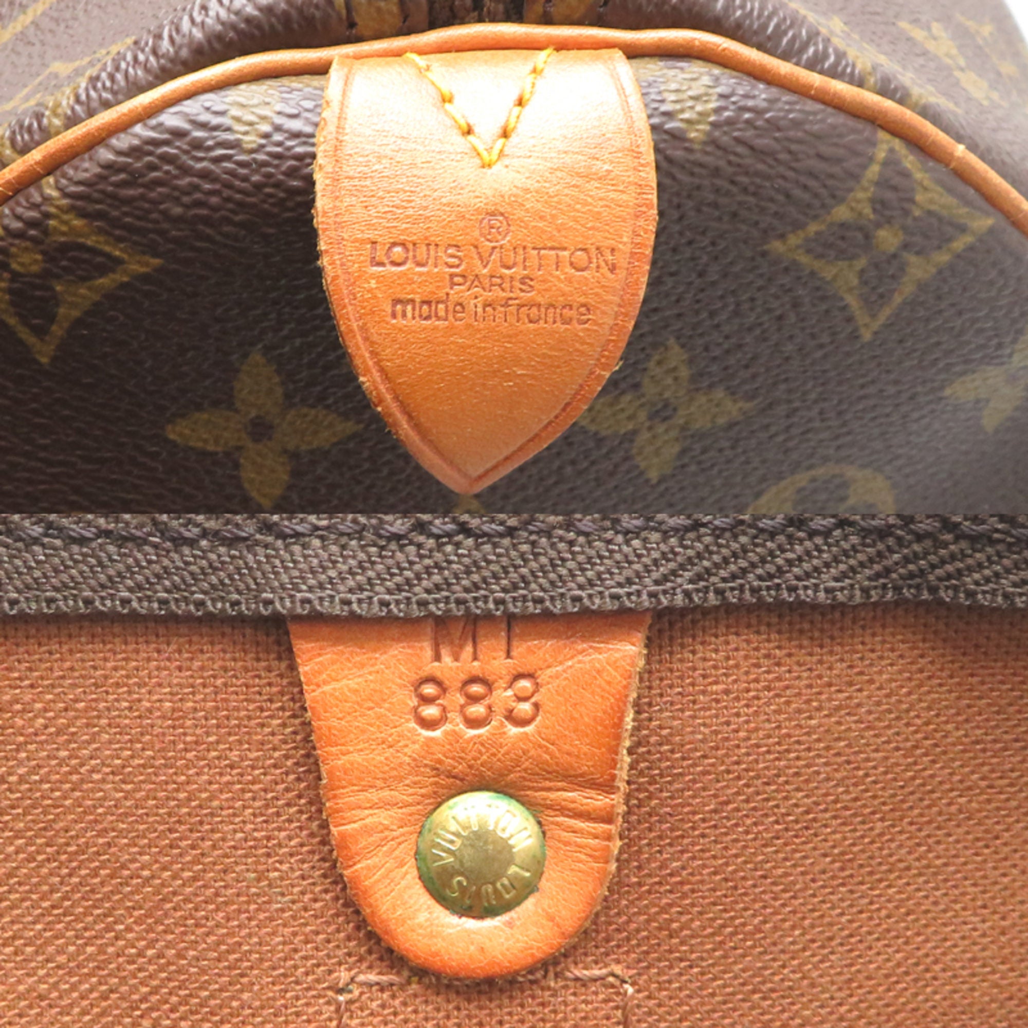 Louis Vuitton Brown Monogram Boston Bag (Pre-Owned)