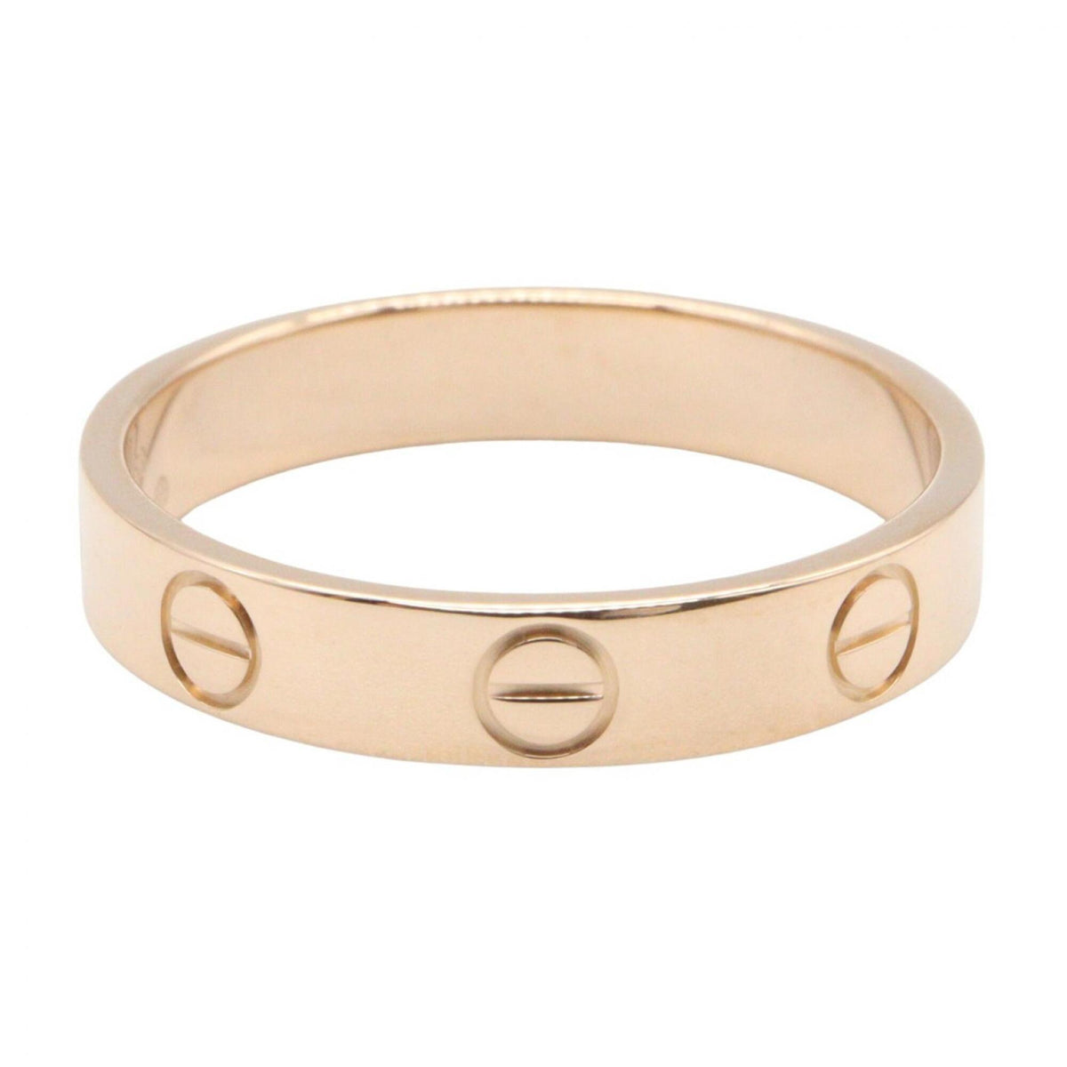 Cartier Gold Pink Gold (18K) Band Ring (Pre-Owned)