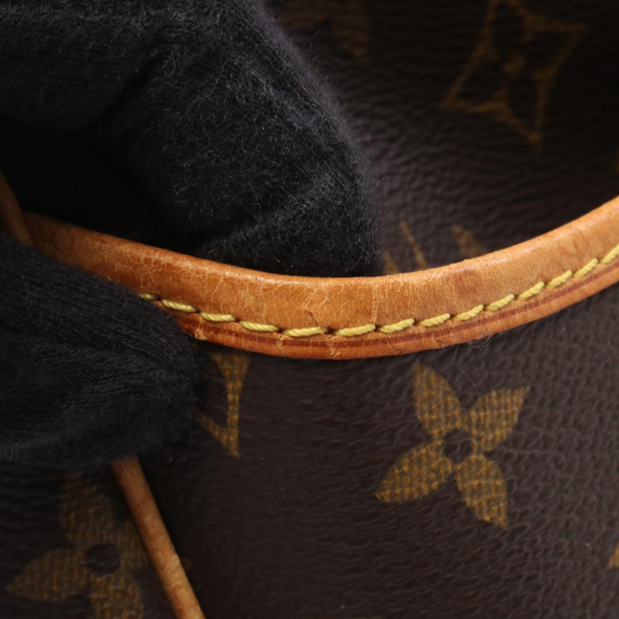 Louis Vuitton Brown Monogram Coated Canvas Handbag (Pre-Owned)