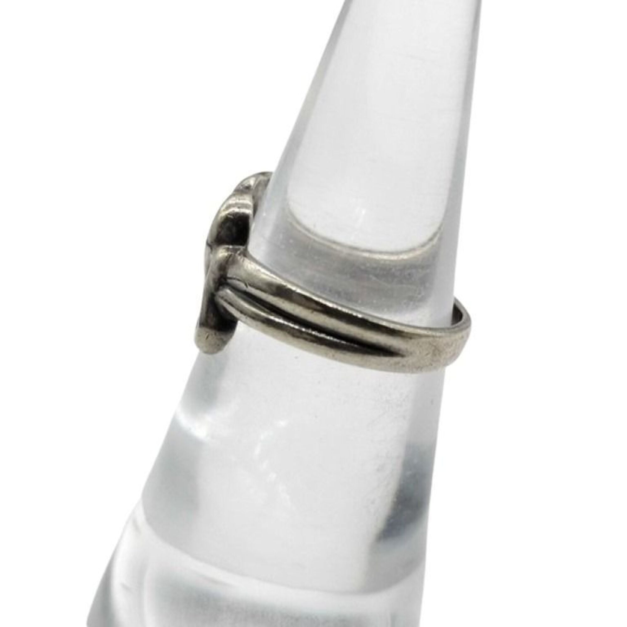 Tiffany Silver Silver 925 Band Ring (Pre-Owned)