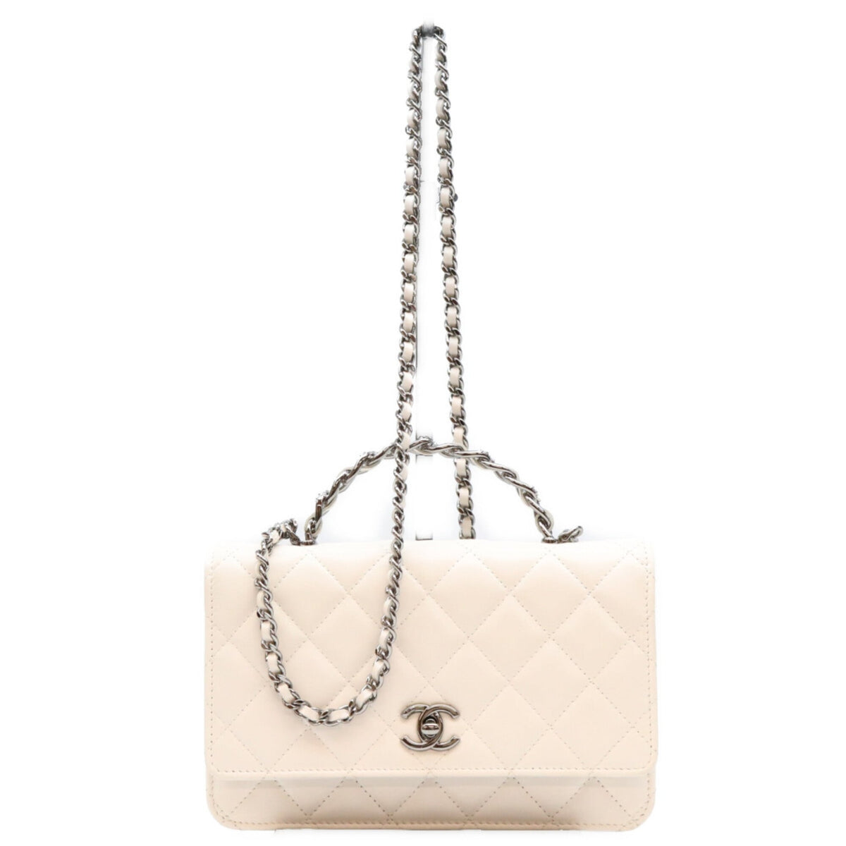 Chanel White Shoulder Bag (Pre-Owned)