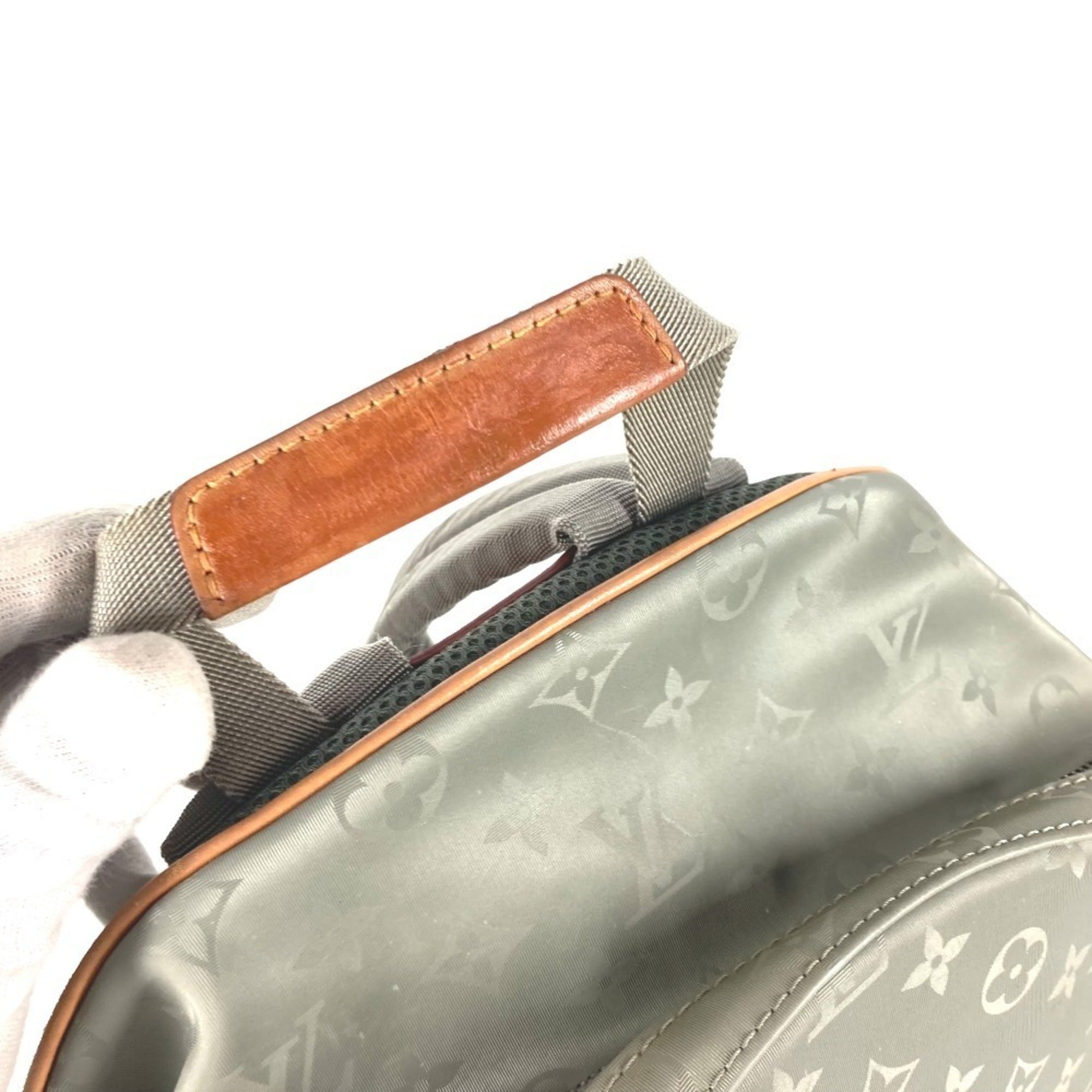 Louis Vuitton Beige Monogram Backpack (Pre-Owned)