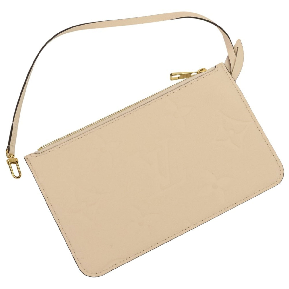 Louis Vuitton Cream Monogram Empreinte Tote Bag (Pre-Owned)