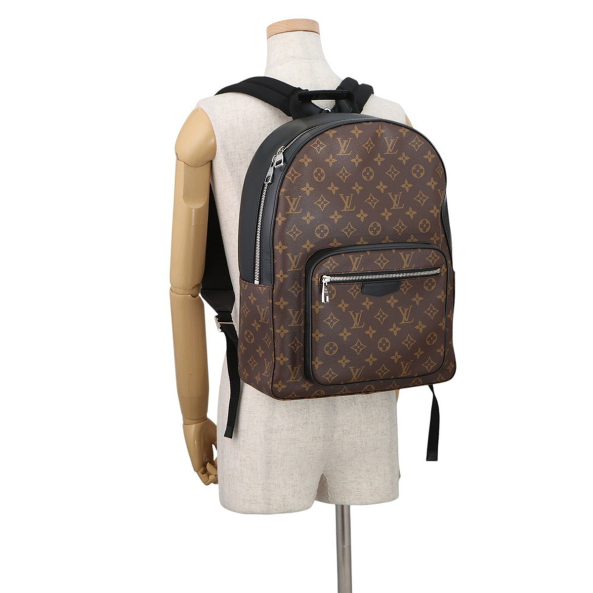 Louis Vuitton Black Bordeaux Monogram Macassar Noir Monogram Handbag (Pre-Owned)