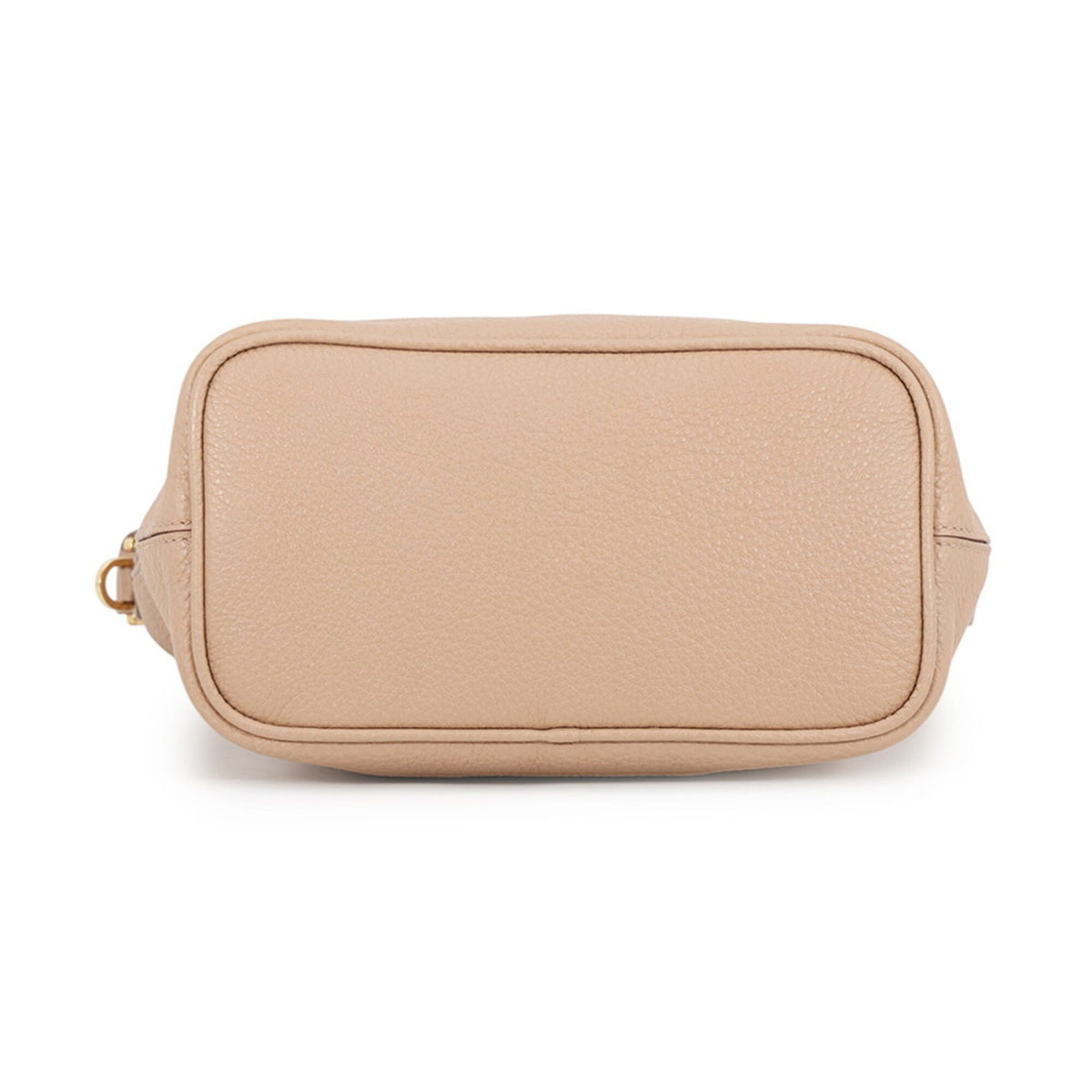 Prada Beige Leather Handbag Shoulder Bag (Pre-Owned)