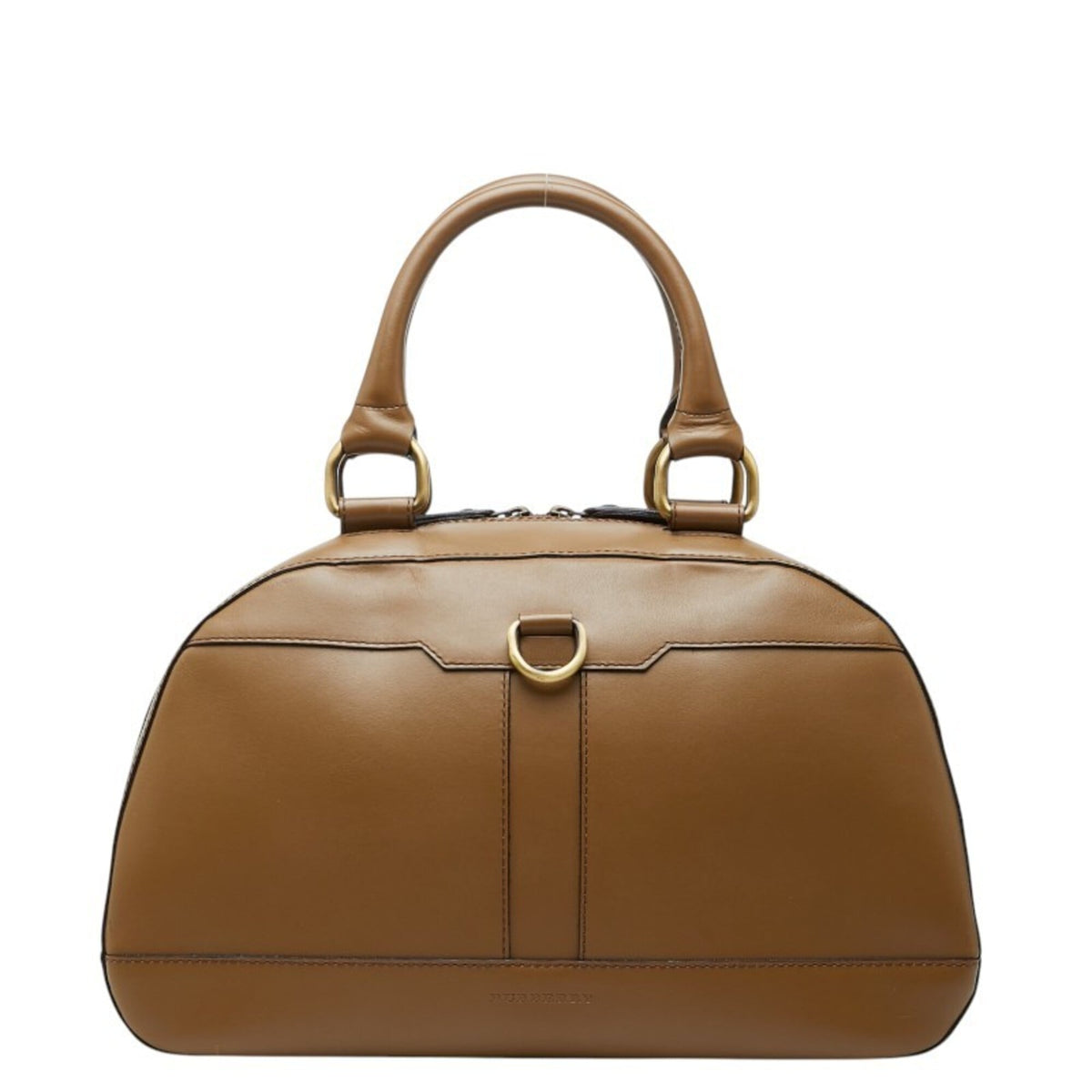 Burberry Brown Leather Handbag (Pre-Owned)